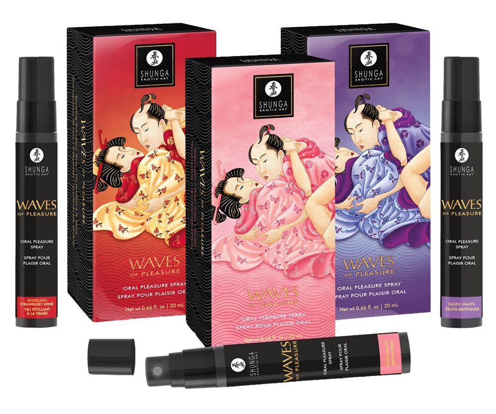 Спрей для посилення слиновиділення Shunga Waves of Pleasure Watermelon