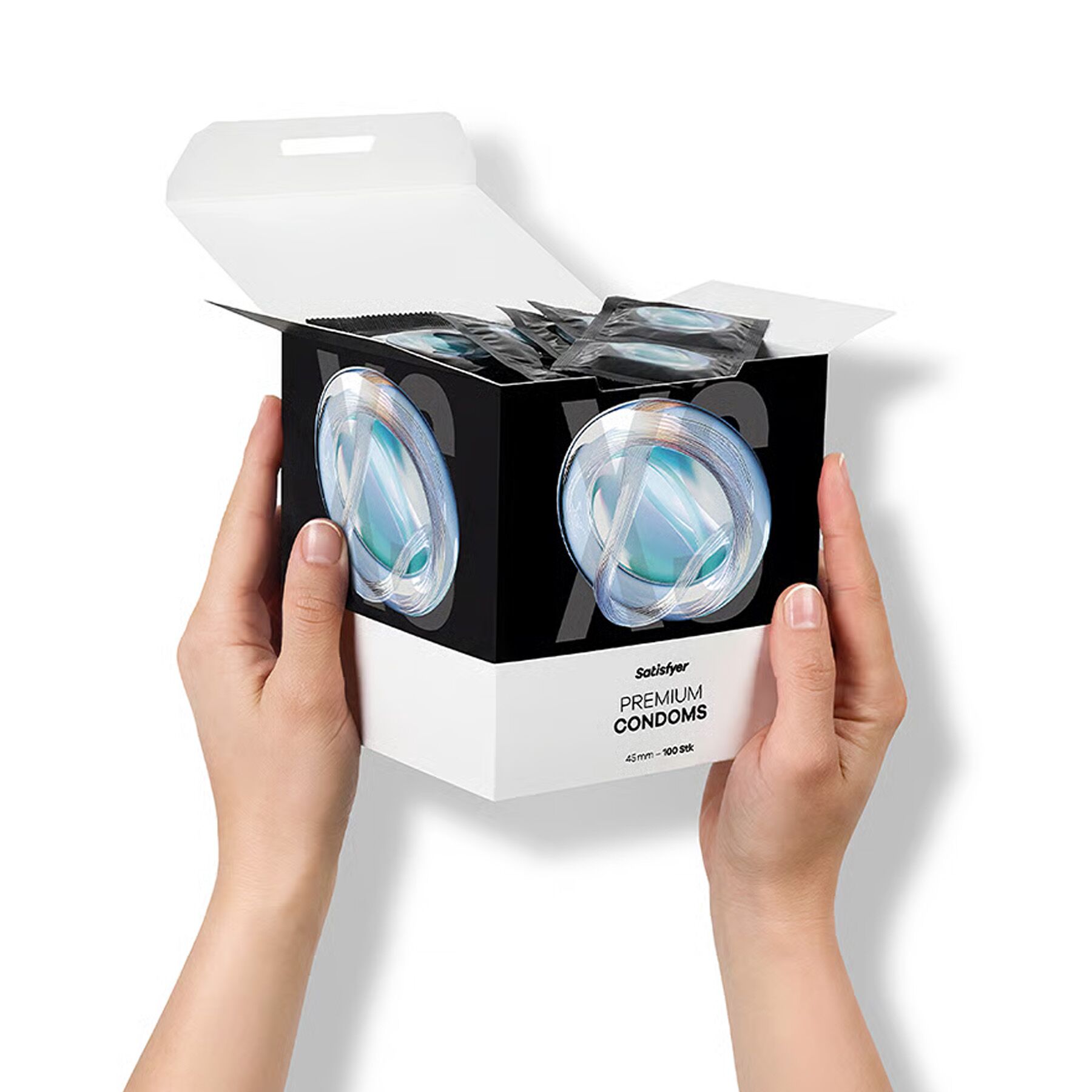 Набор презервативов Satisfyer Premium Condoms XS (45 мм) 100 шт