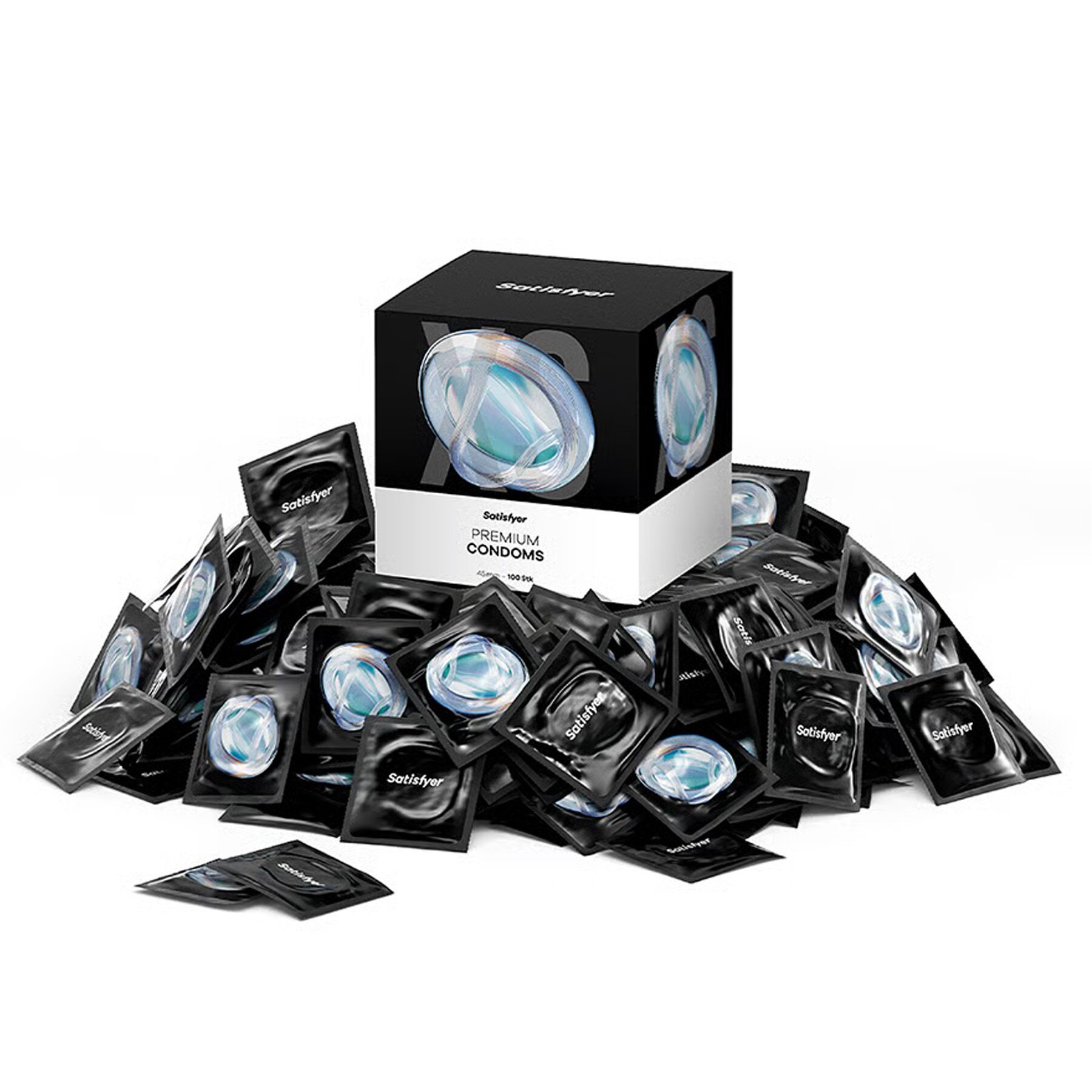 Набір презервативів Satisfyer Premium Condoms S (49 мм) 100 шт