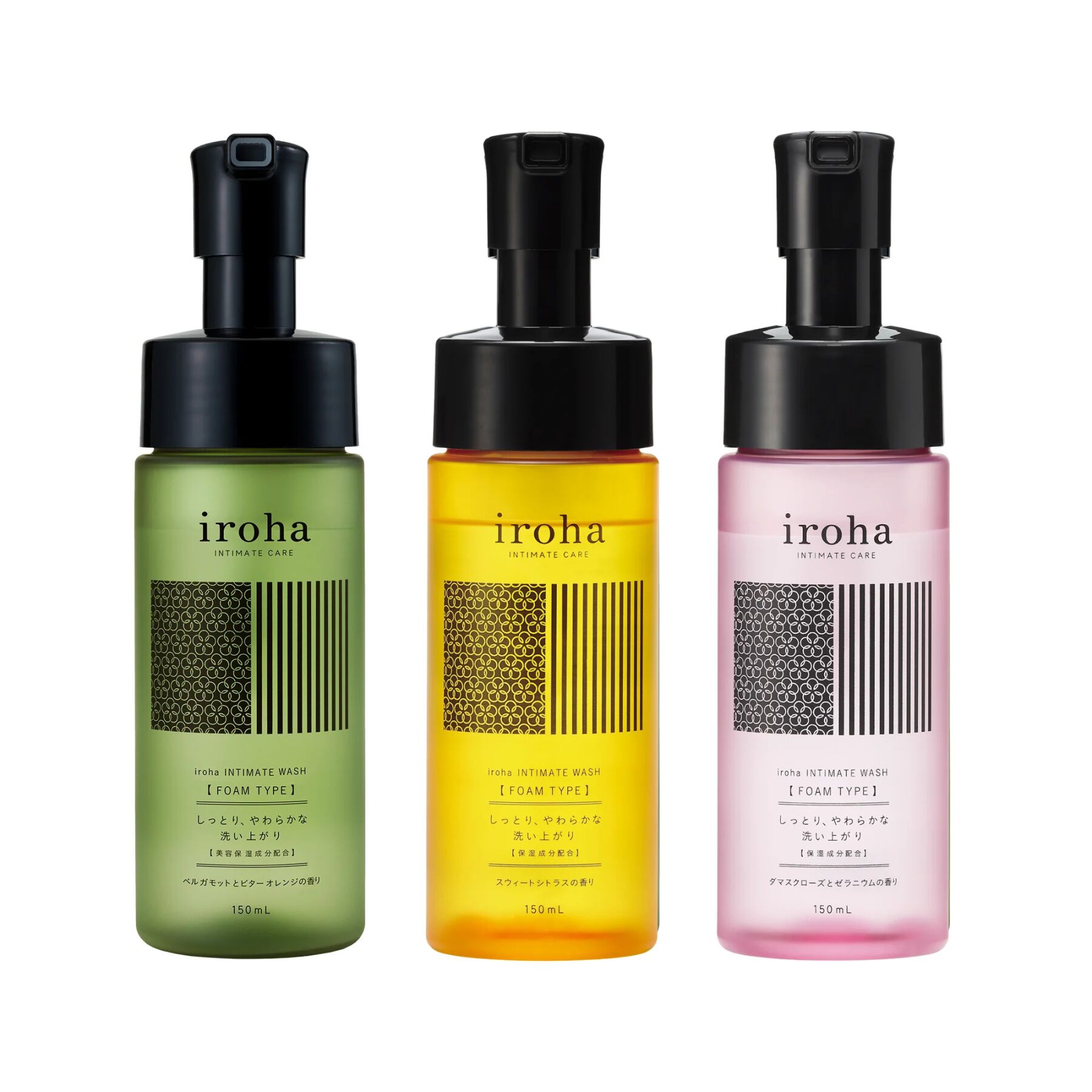 Пена для интимного ухода Iroha Intimate Wash Foam Type Sweet Citrus 150 мл