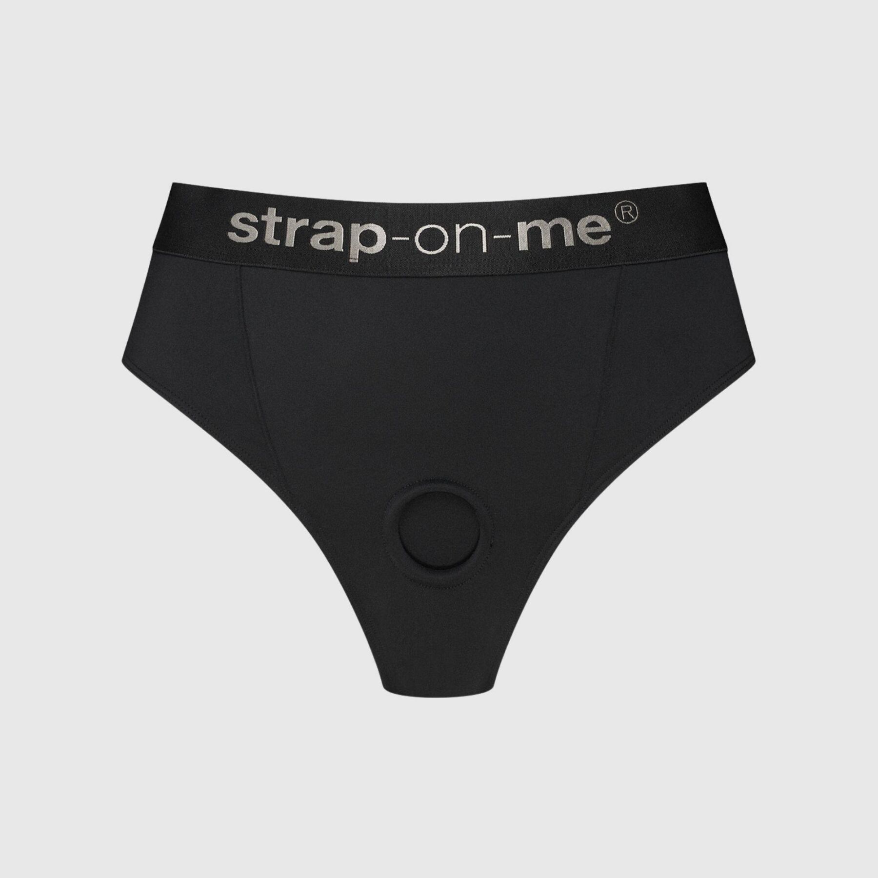 Трусики з фіксацією дилдо Strap-On-Me Harness Lingerie Idole - M - Black