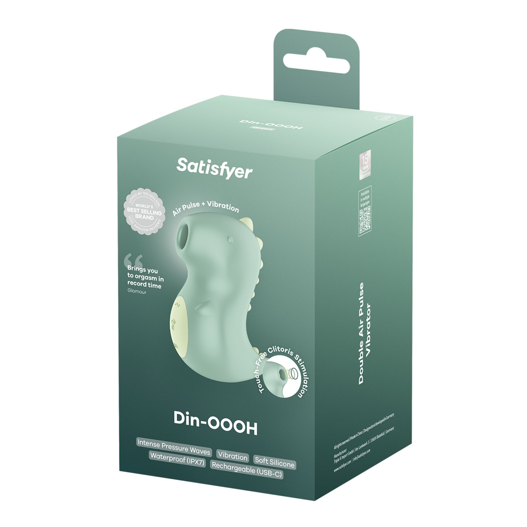 Вакуумный клиторальный стимулятор Satisfyer Din-OOH