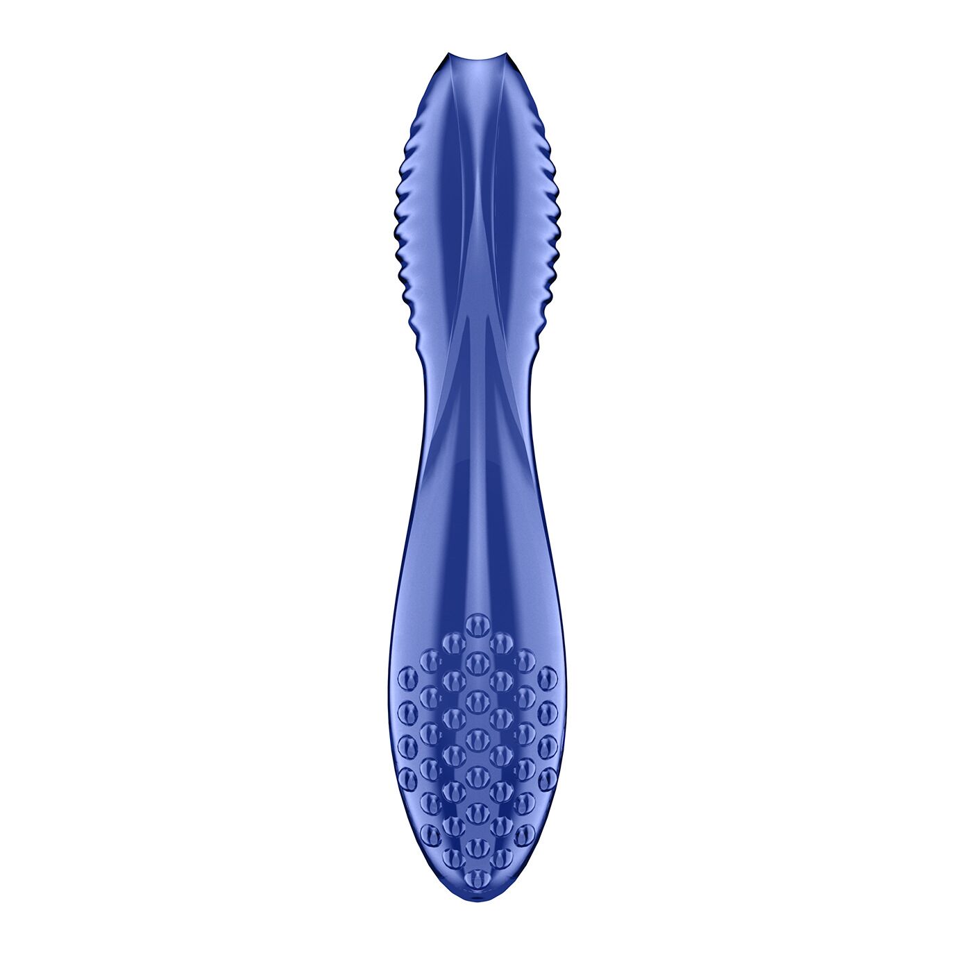Двосторонній скляний дилдо Satisfyer Dazzling Crystal 2 Blue