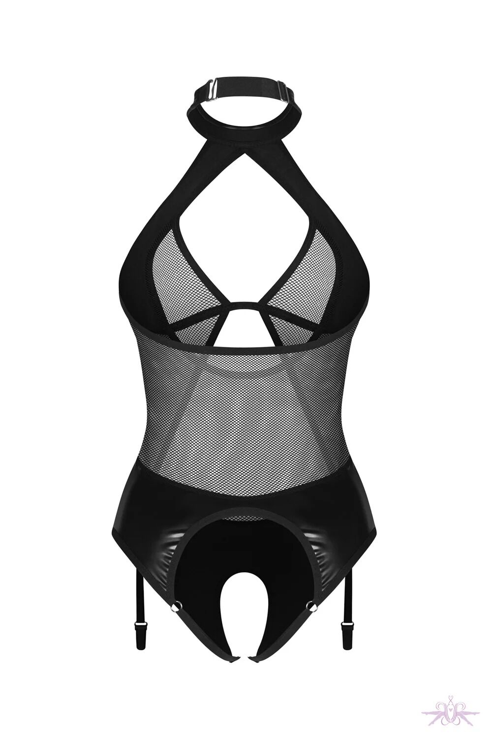 Боді Obsessive Dominna crotchless teddy S/M