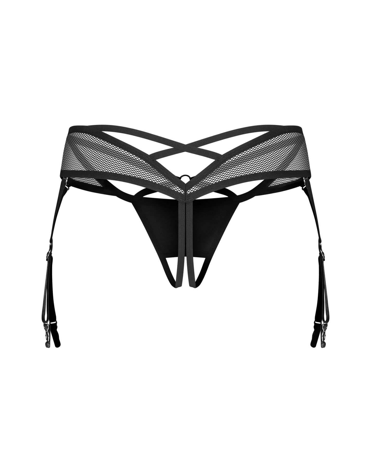Трусики Obsessive Dominna crotchless thong 2XL/3XL