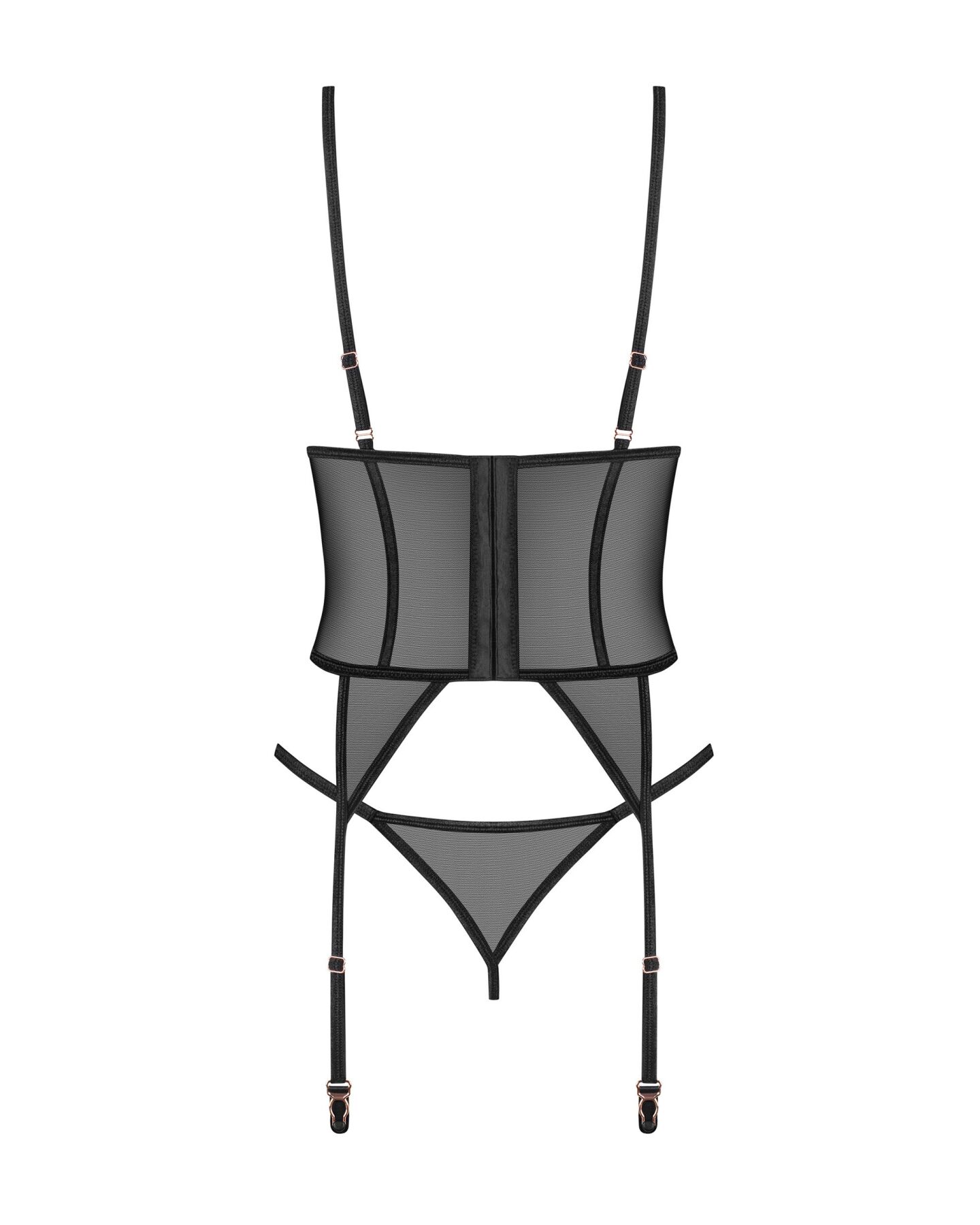 Корсет Obsessive Euridia corset & tanga XS/S