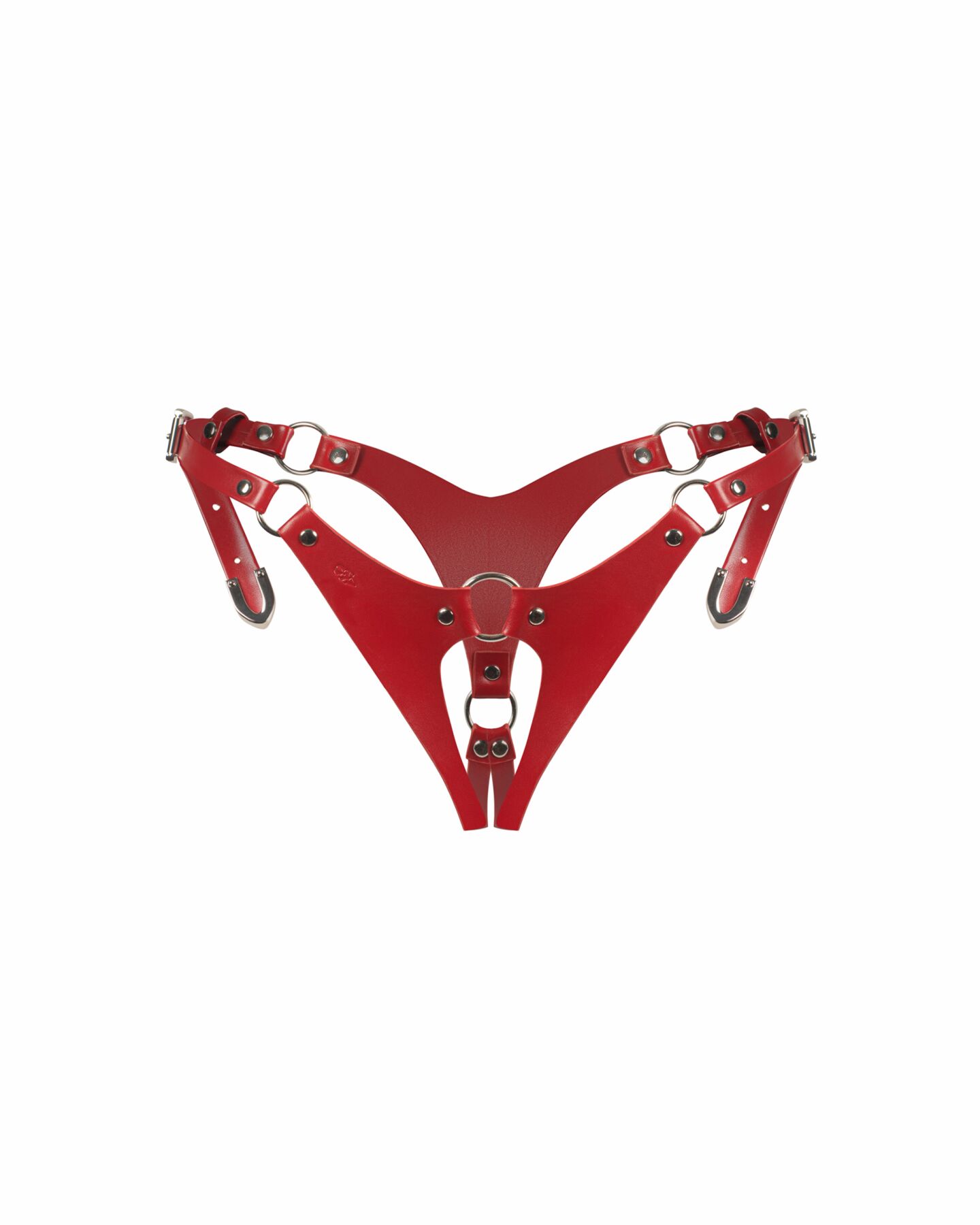 Трусики Obsessive Inferro crotchless thong S/M/L