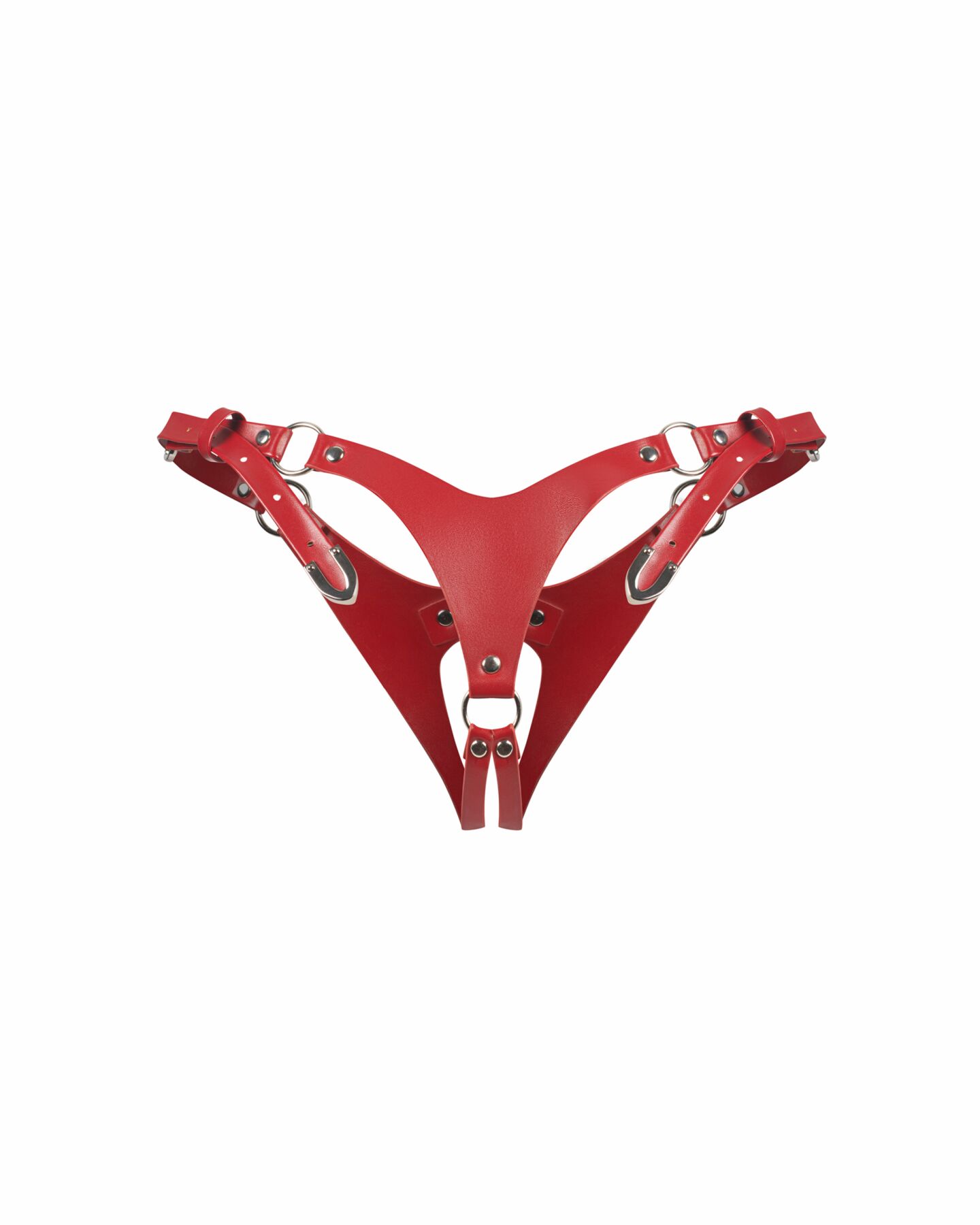 Трусики Obsessive Inferro crotchless thong S/M/L