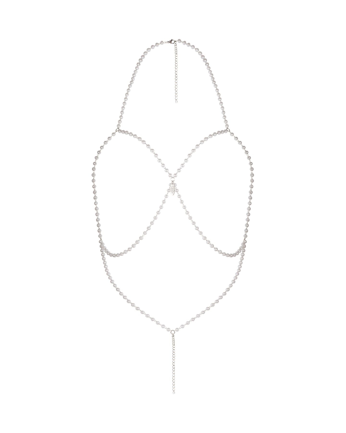 Прикраса на груди Obsessive Lyxa jewelry cupless bra
