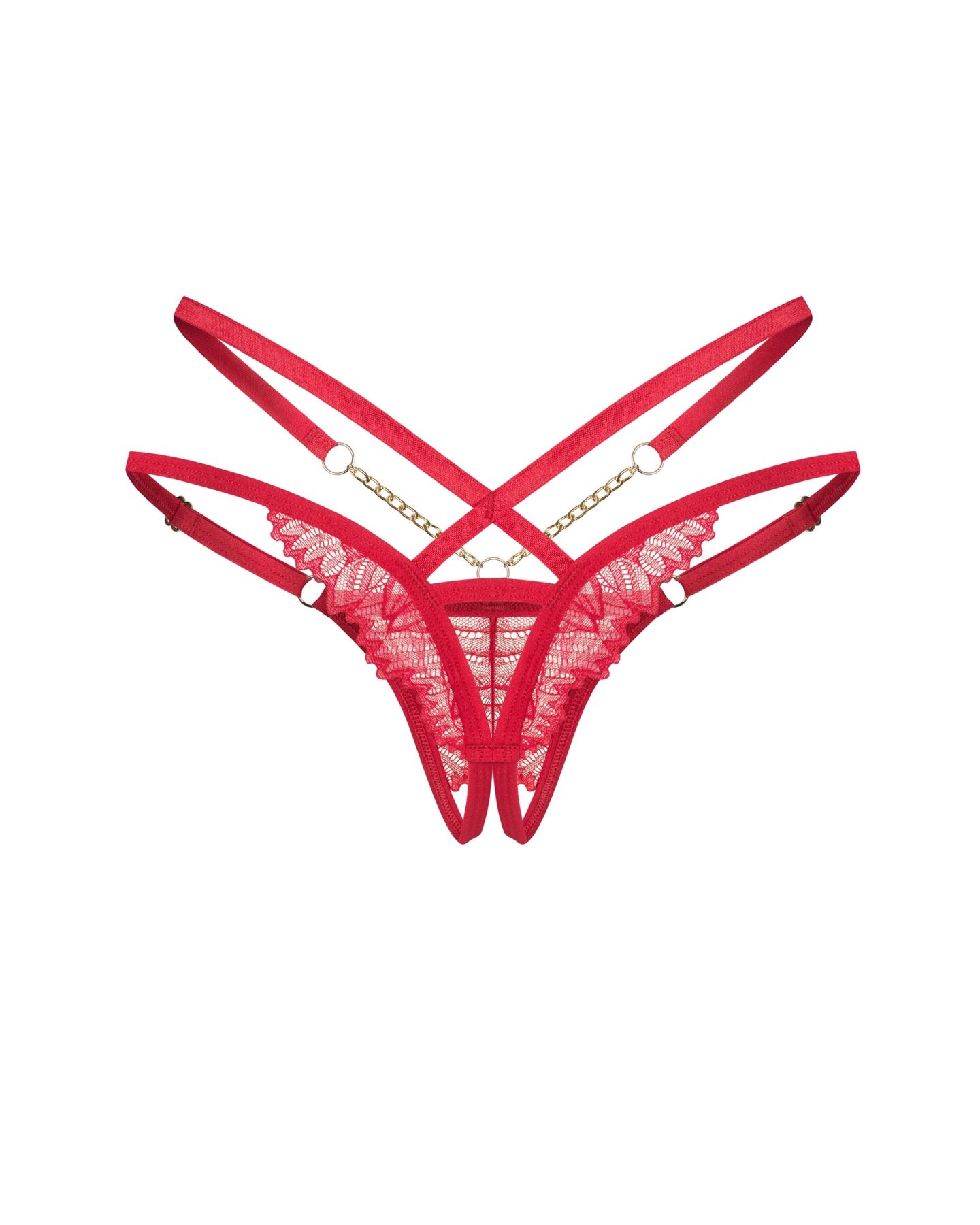 Трусики Obsessive Matildea crotchless thong L/XL