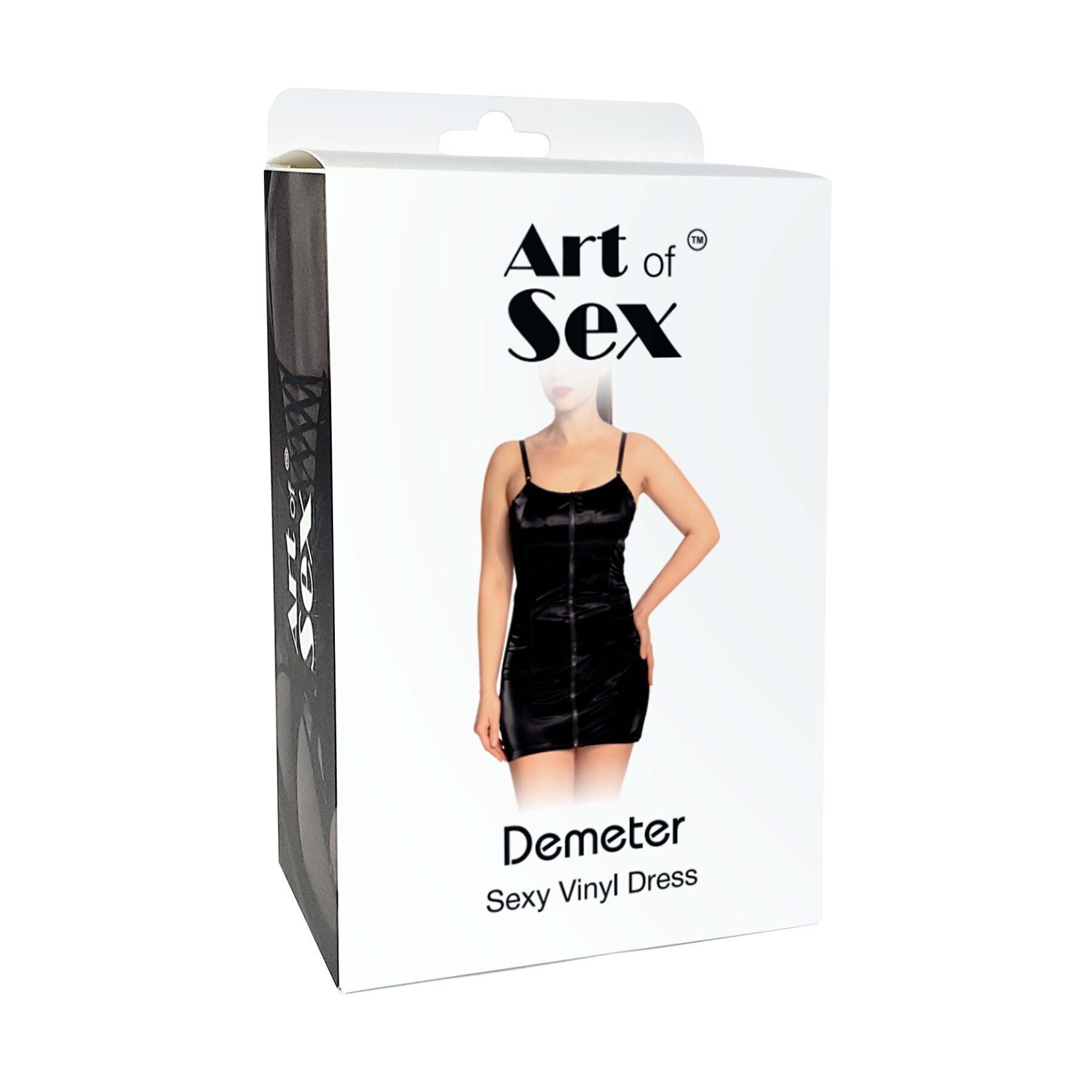 Лакированное платье Art of Sex - Demeter, цвет черный, размер XL
