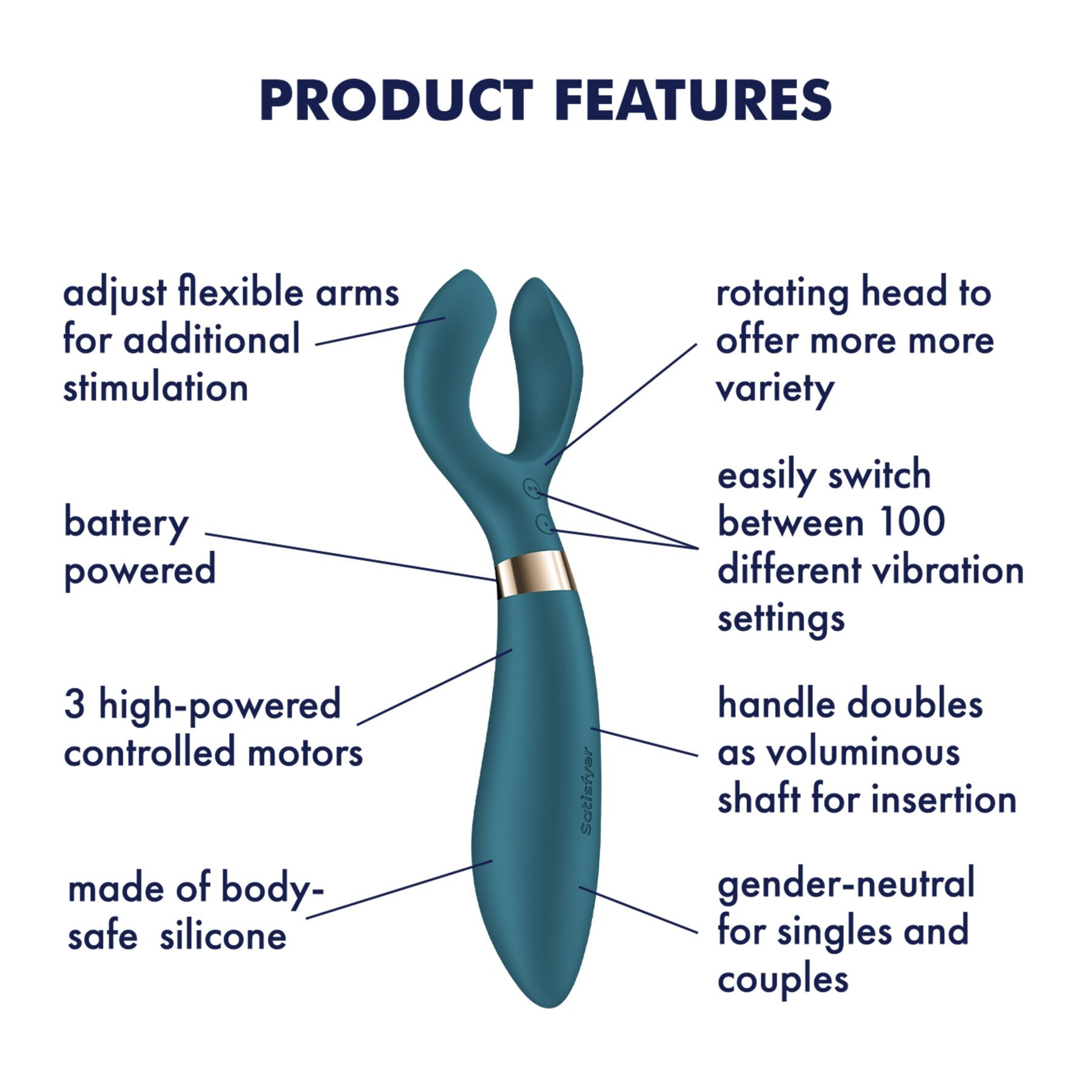 Вібратор для пар Satisfyer Endless Fun Battery Series (м'яте паковання!!!)