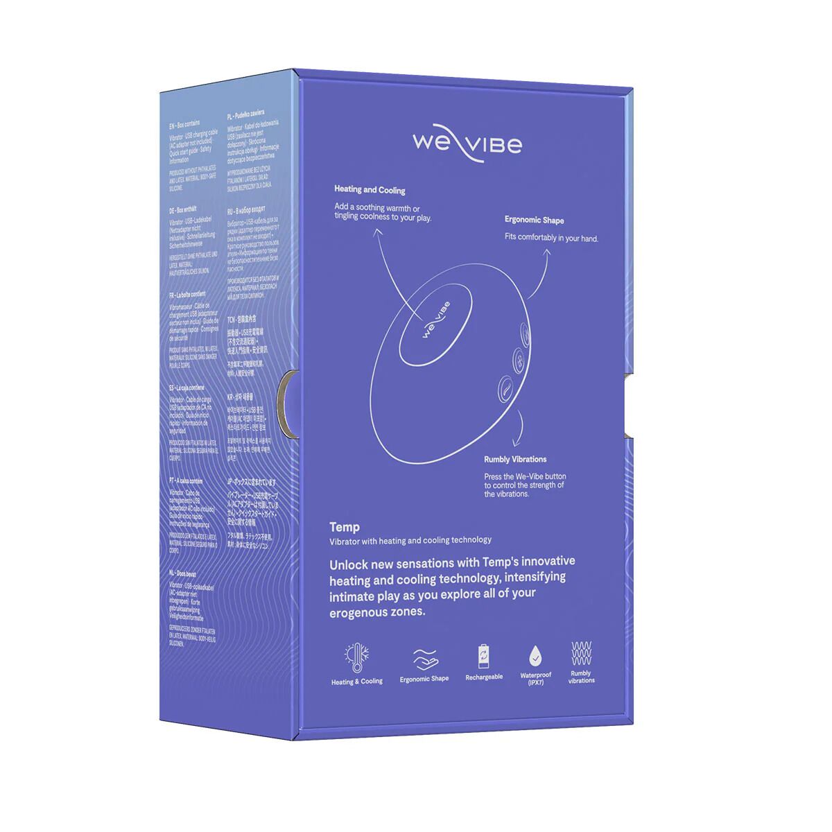 Вібратор We-Vibe Temp Lavender Blue