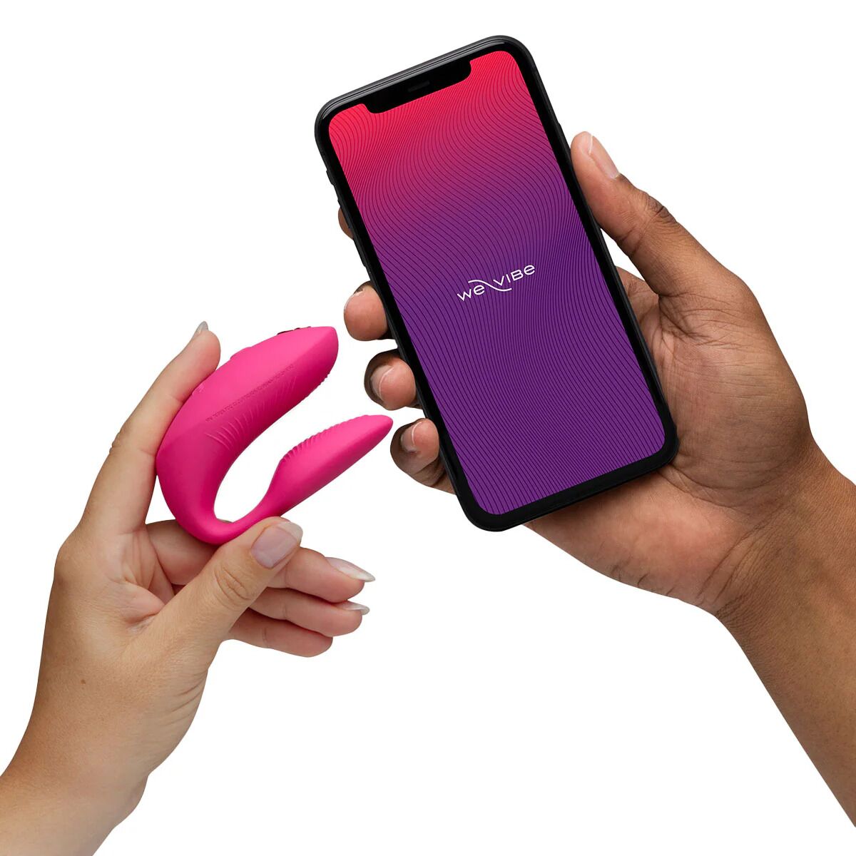 Смарт-вібратор для пар We-Vibe Chorus Pro Electric Pink