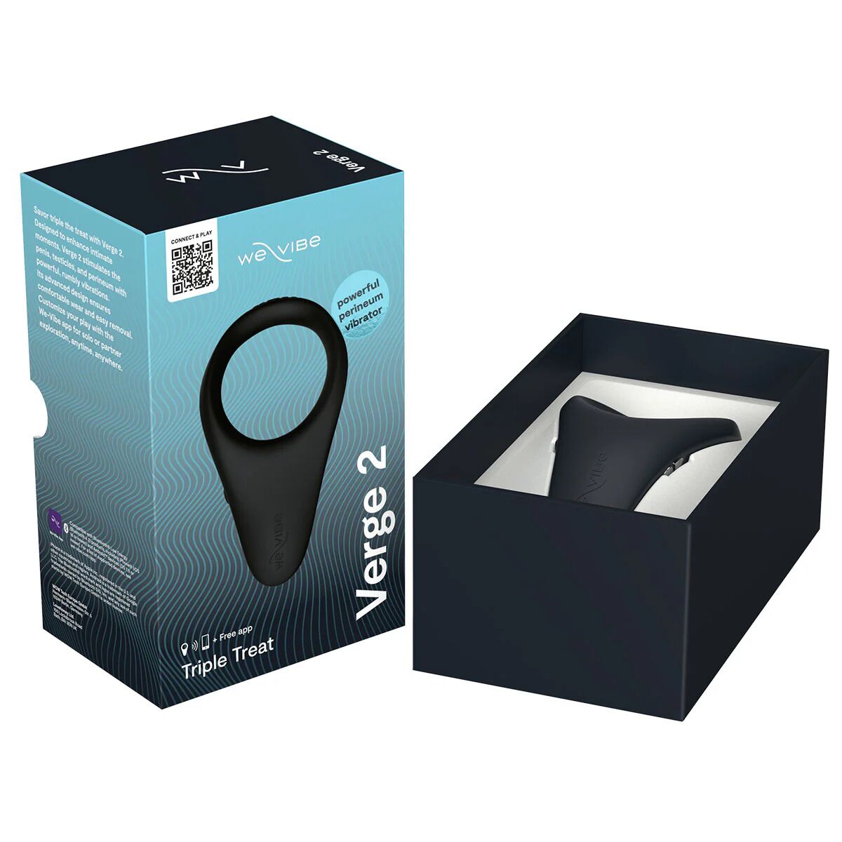 Смарт-віброкільце We-Vibe VERGE 2 Black
