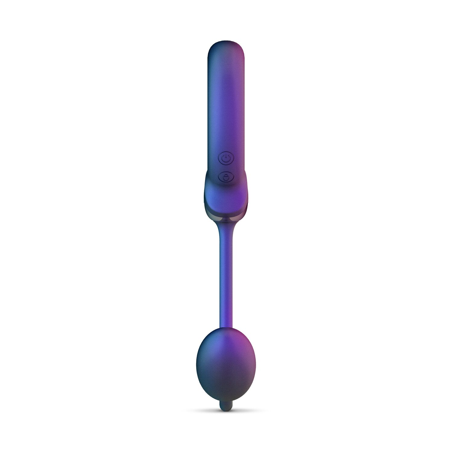 Ерекційне віброкільце з віброяйцем Hueman - Eclipse Anal Vibrator