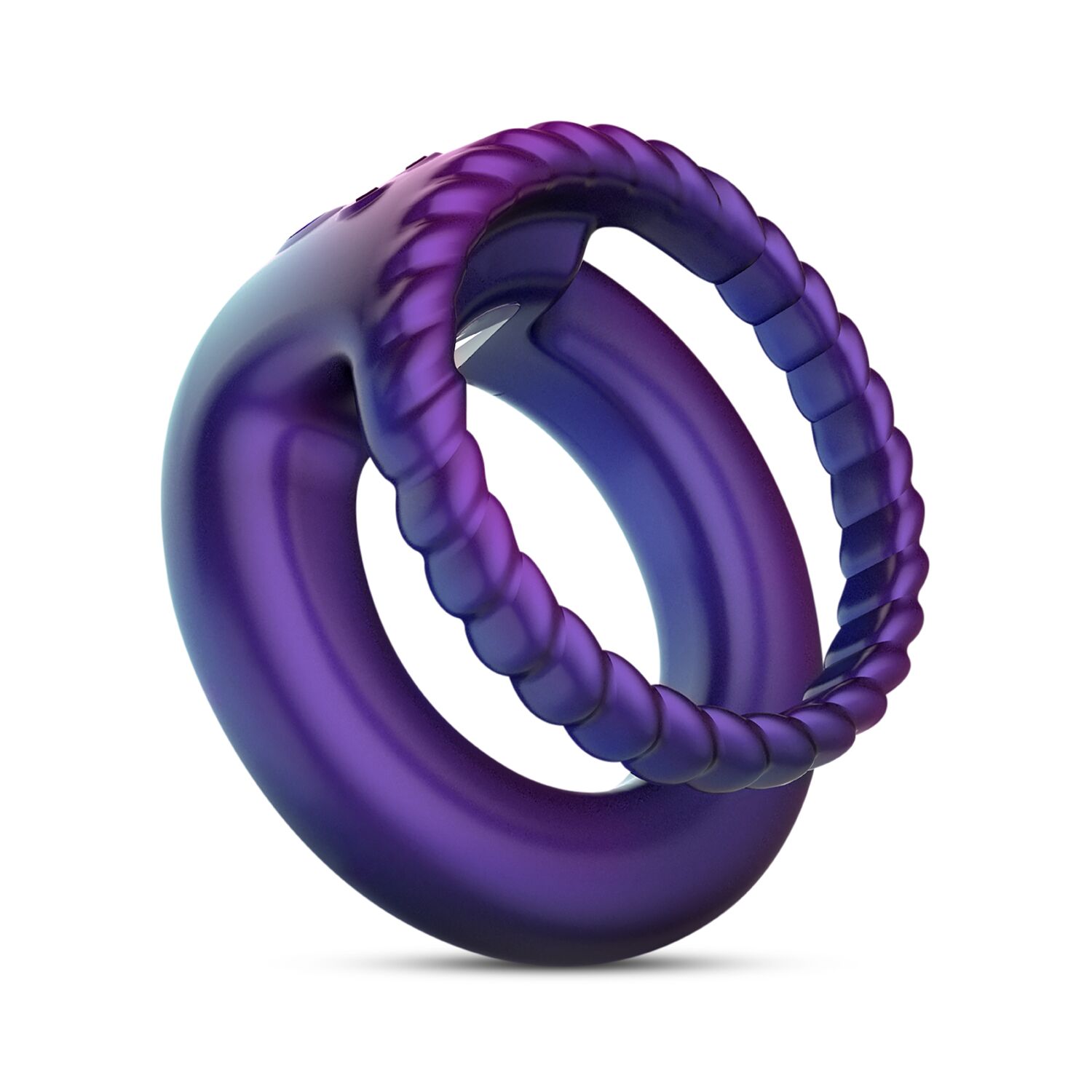 Ерекційне віброкільце Hueman - Jupiter Vibrating Cock and Ball Ring