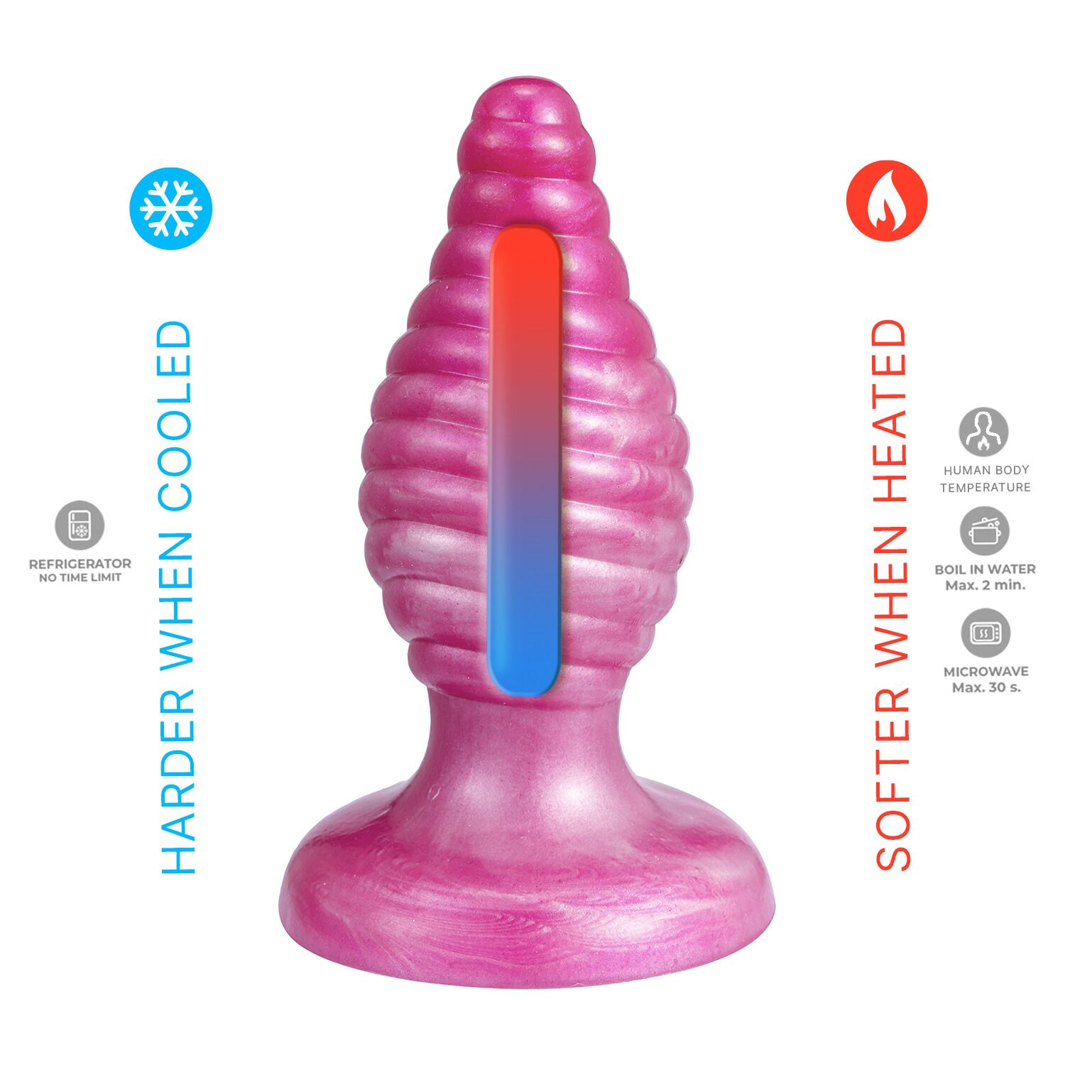 Анальна пробка SilexD Fantasy - Cherry M Plug
