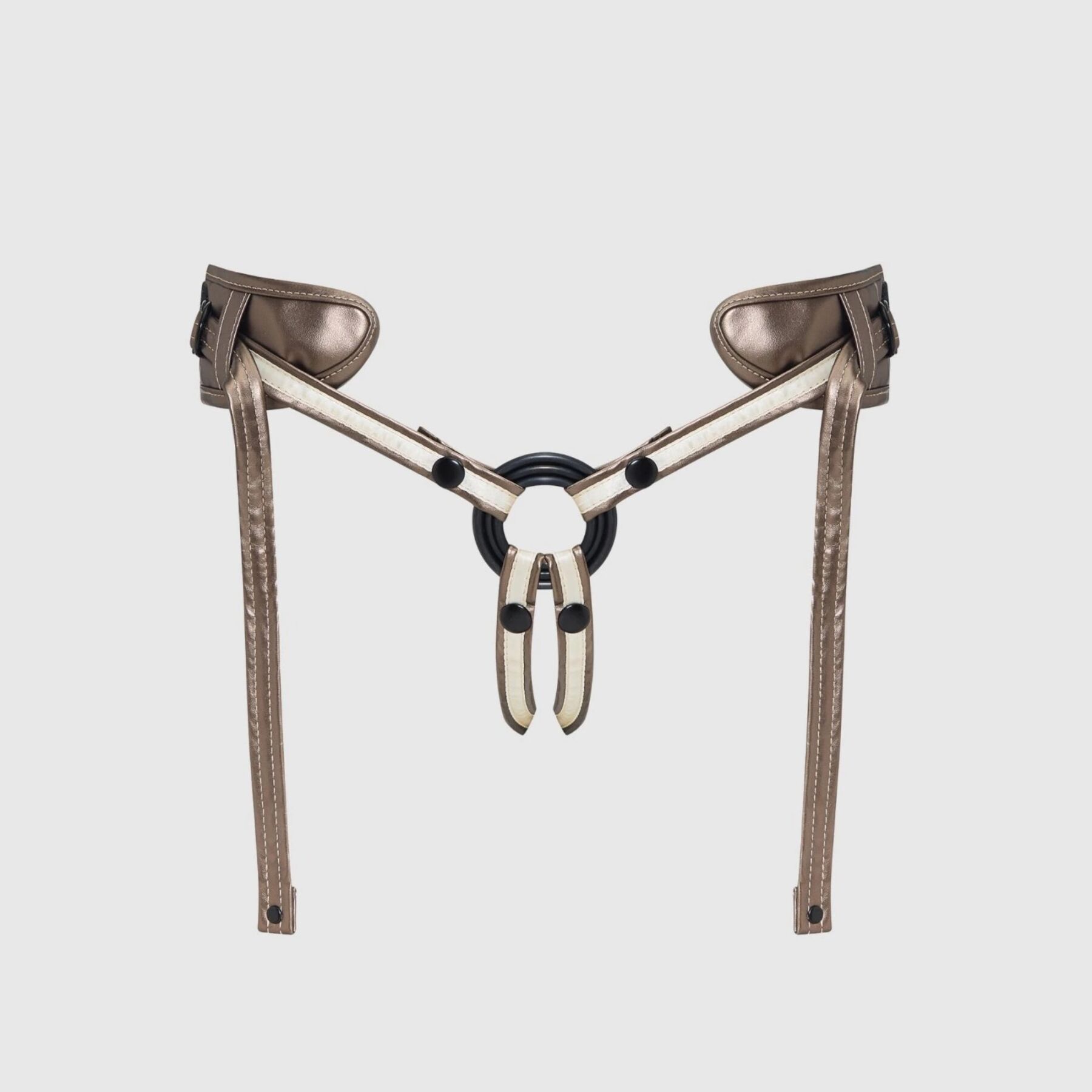 Трусики для страпону Strap-On-Me Leatherette Harness DESIROUS - NEW DESIGN