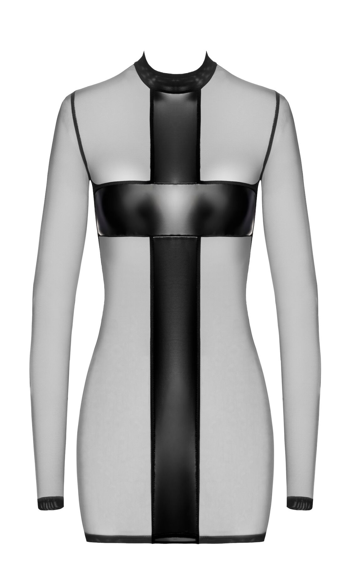 Сукня Noir Handmade F369 Crossfire Mesh & Wetlook Mini dress L