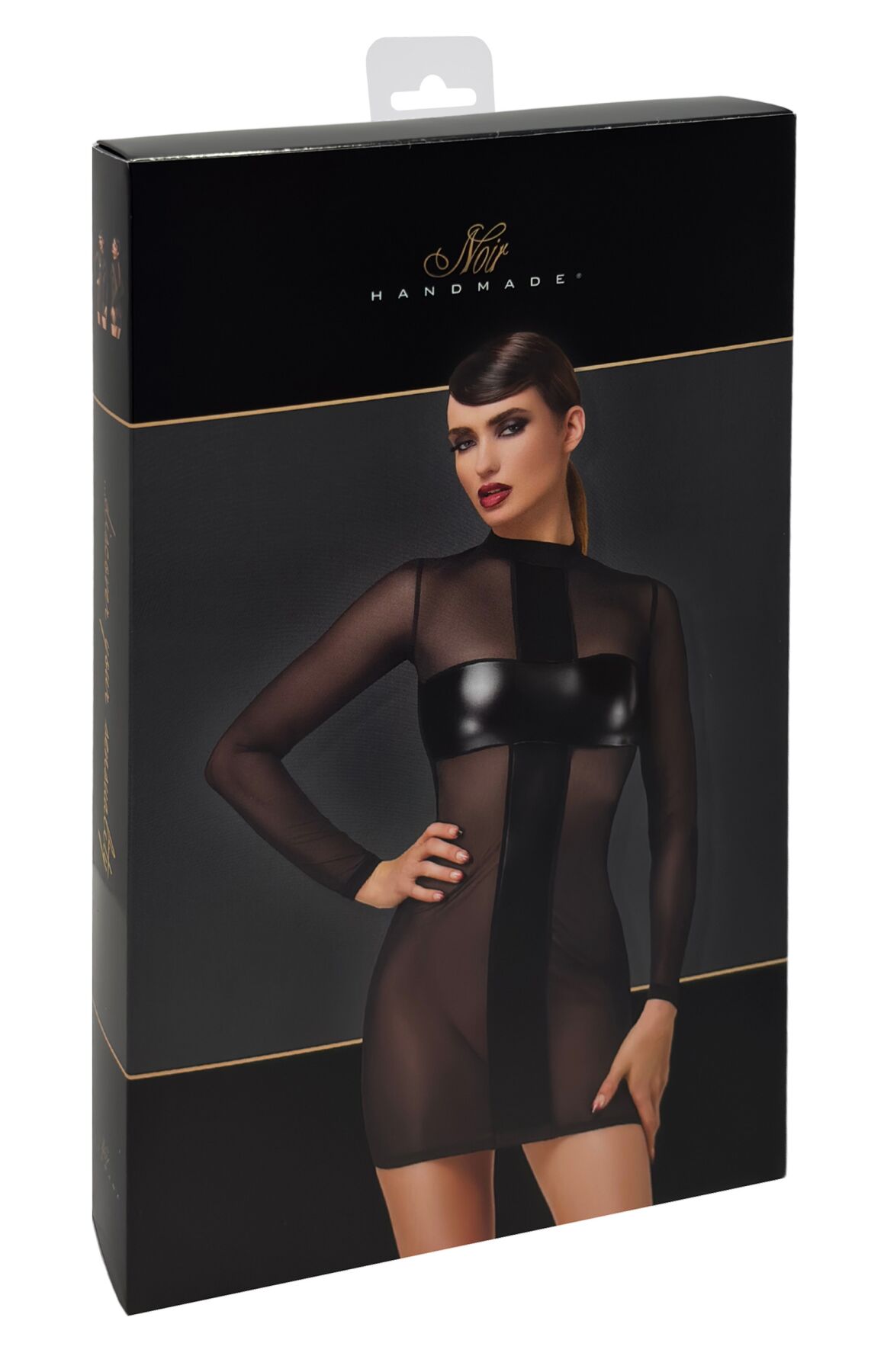 Сукня Noir Handmade F369 Crossfire Mesh & Wetlook Mini dress L