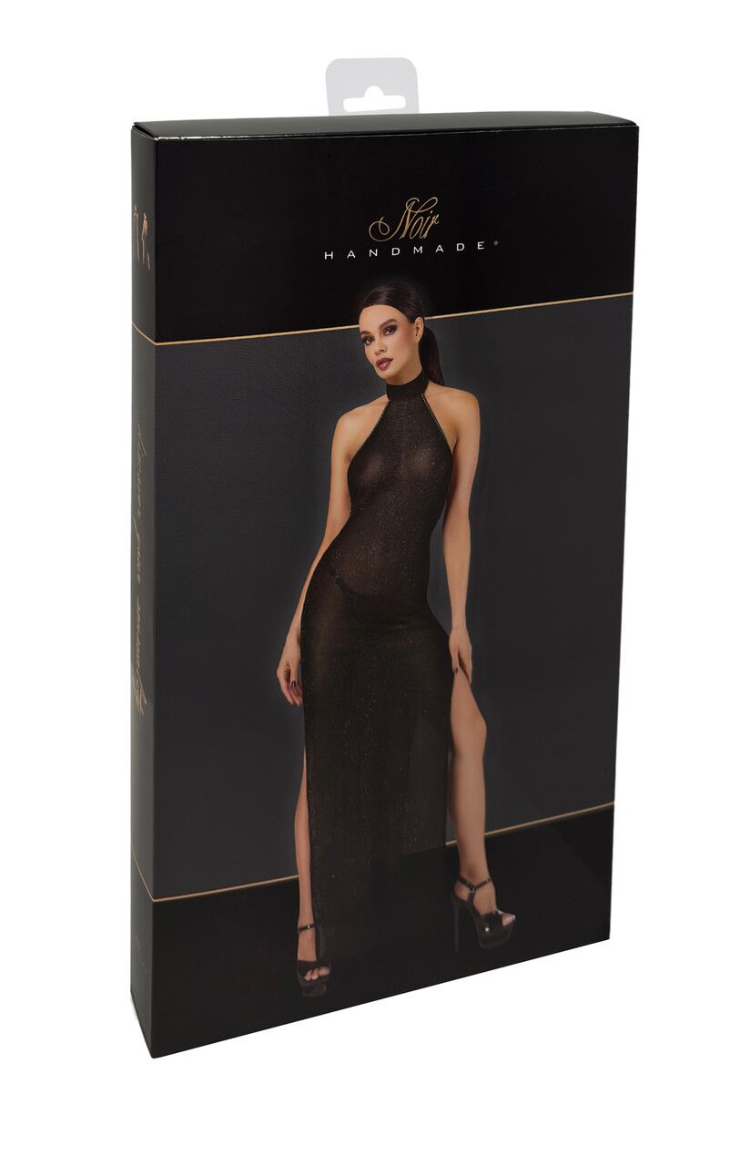 Сукня Noir Handmade F372 Onyx Twin-slit Long dress L