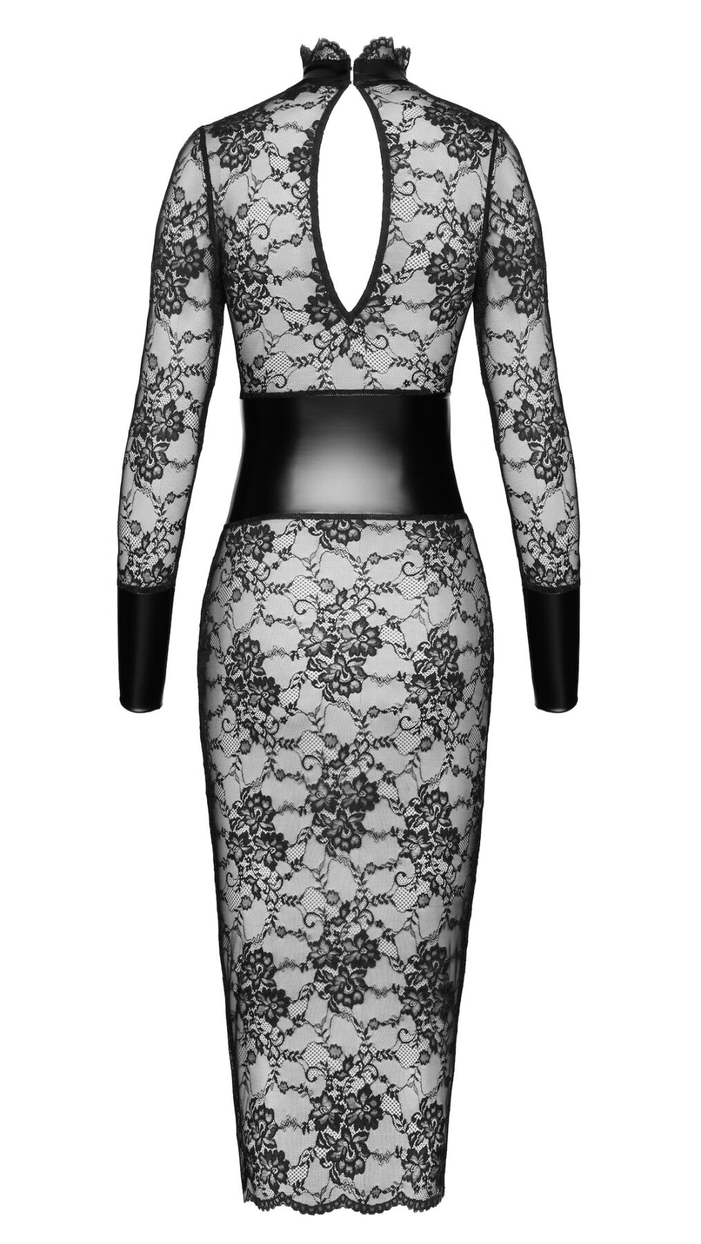 Платье Noir Handmade F375 Noirelle Lace Corset Midi dress L