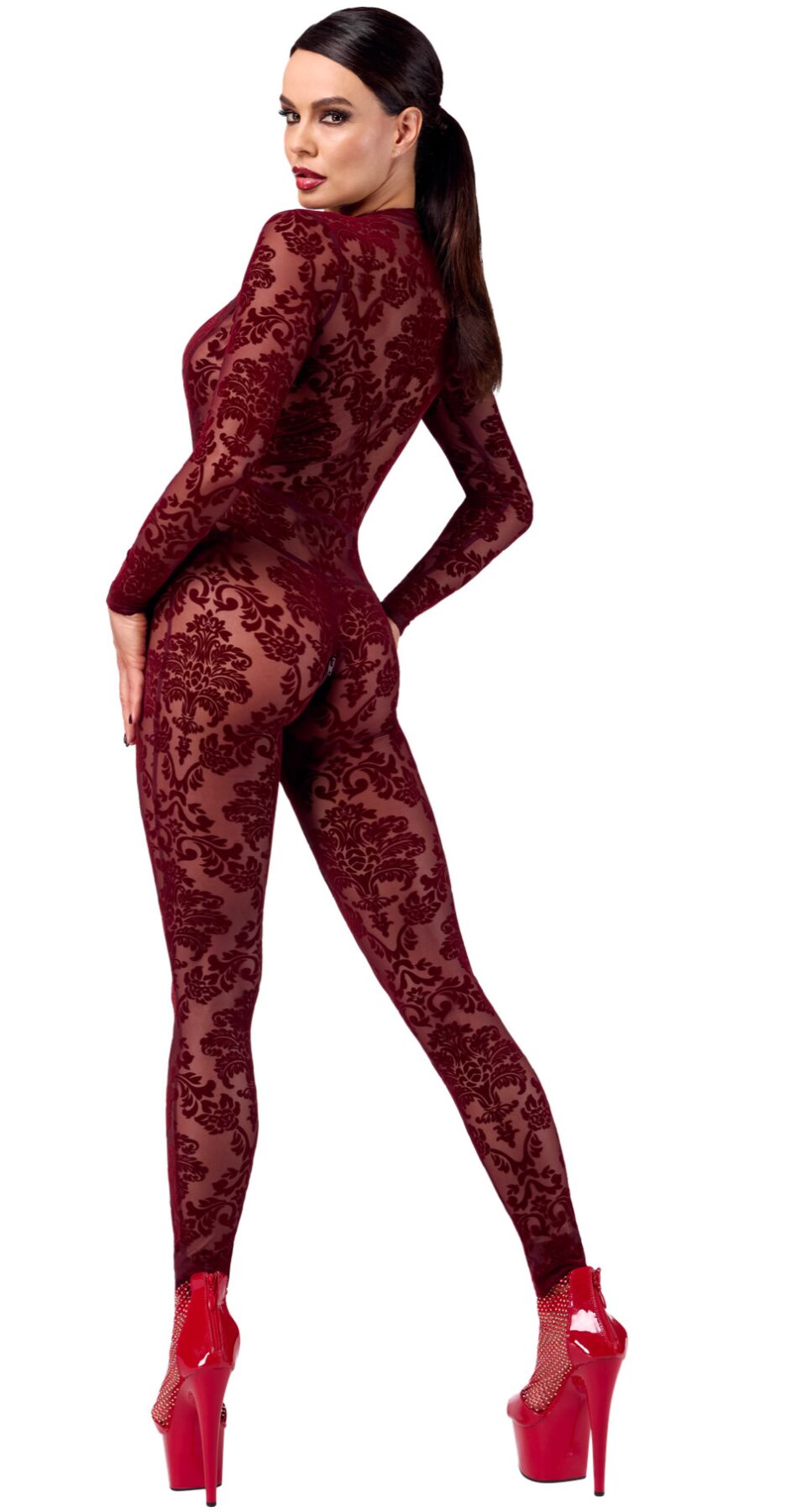 Бодистокинг Noir Handmade F382 Kink Royal Catsuit XS