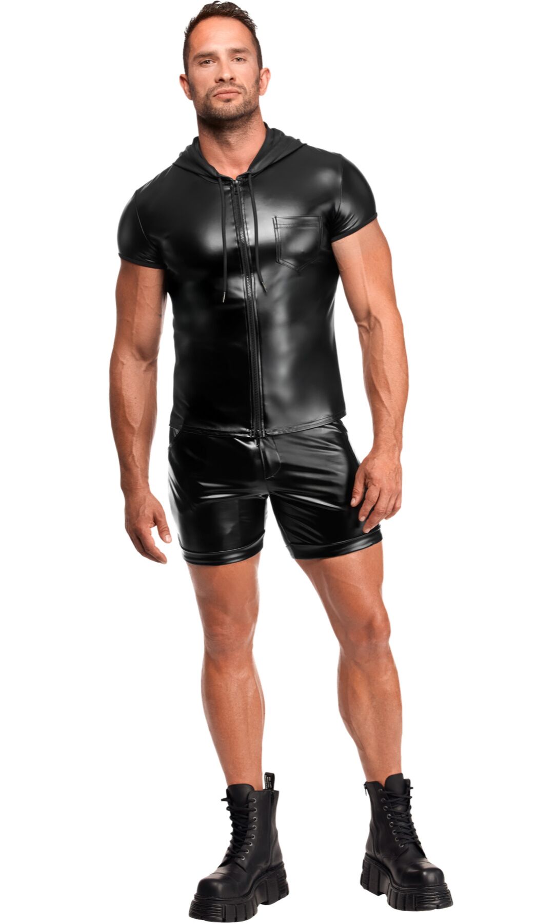Чоловіча футболка з капюшоном Noir Handmade H085 Vexen hooded T-shirt L