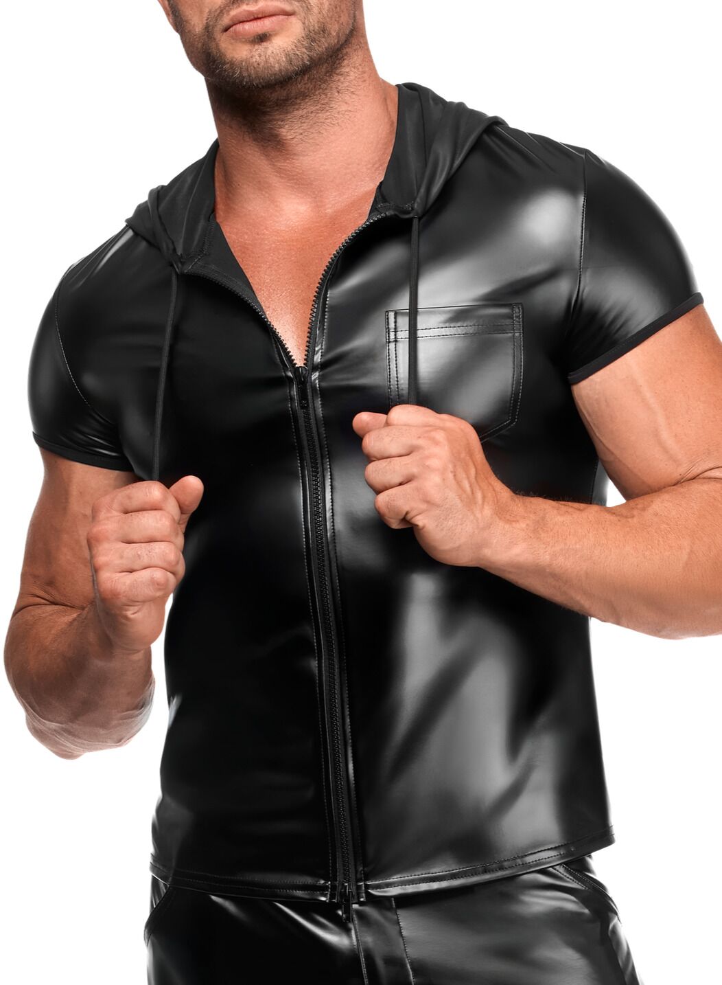 Чоловіча футболка з капюшоном Noir Handmade H085 Vexen hooded T-shirt L