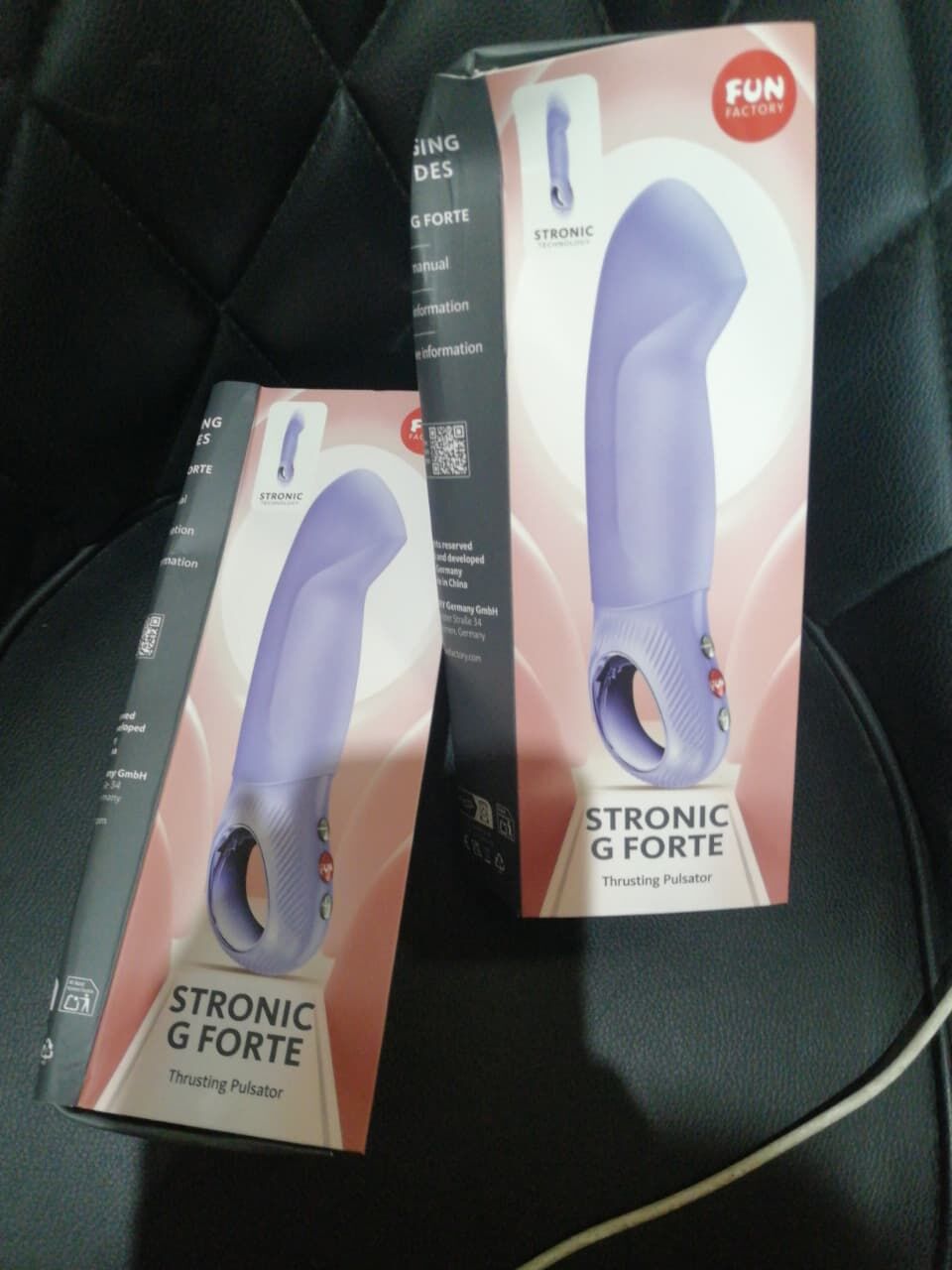 Пульсатор для точки G Fun Factory STRONIC G FORTE Purple (м'яте паковання!!!)