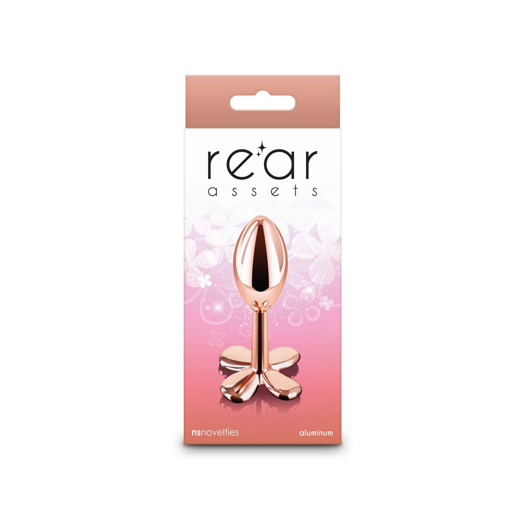 Анальна пробка NS Novelties Rear Assets - Clover - Rose Gold