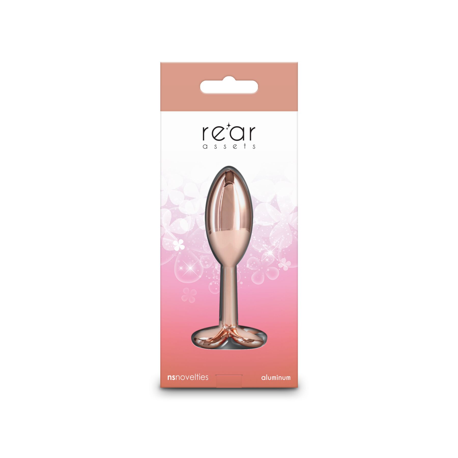 Анальна пробка NS Novelties Rear Assets - Clover - Rose Gold