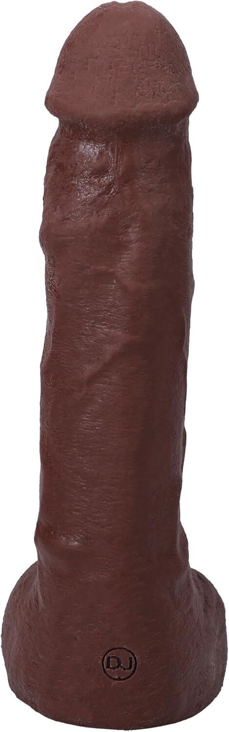 Фалоімітатор, що кінчає Doc Johnson The Realistic Cock ULTRASKYN - Squirting 9,5 Inch Chocolate