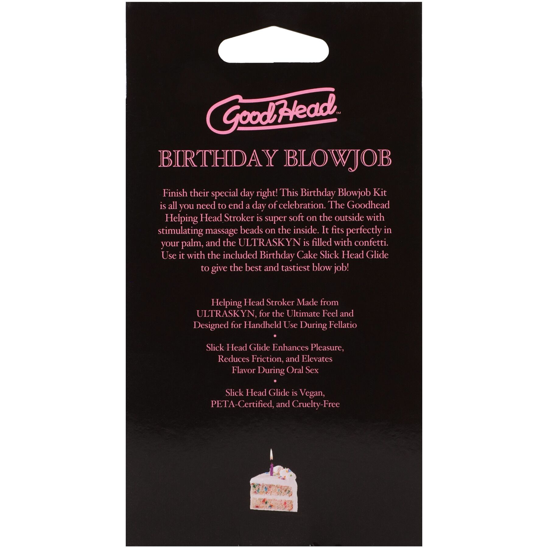 Набір для мінету Doc Johnson GoodHead Birthday Blowjob Kit