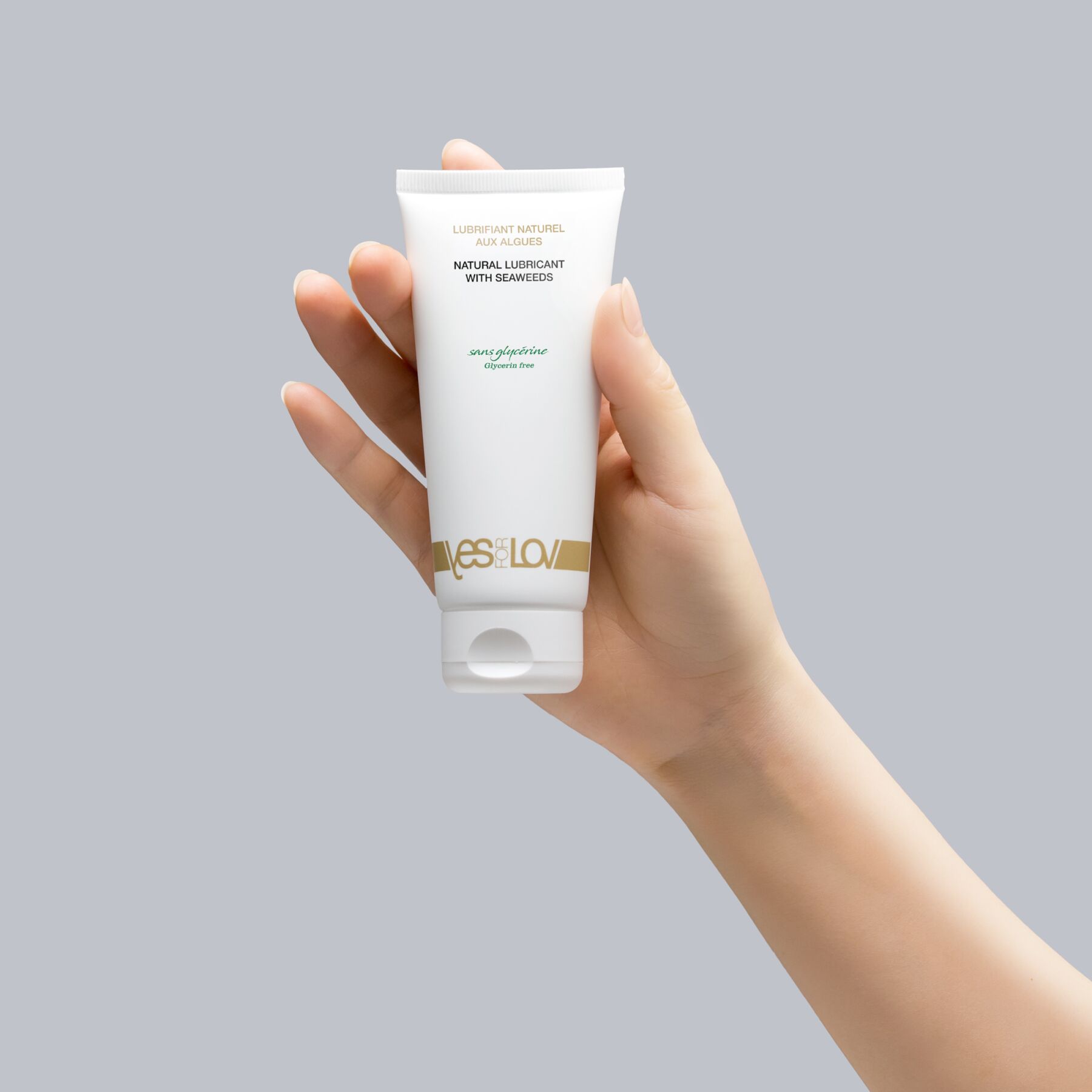 Змазка на водній основі YESforLOV NATURAL LUBRICANT WITH SEAWEEDS 100 мл
