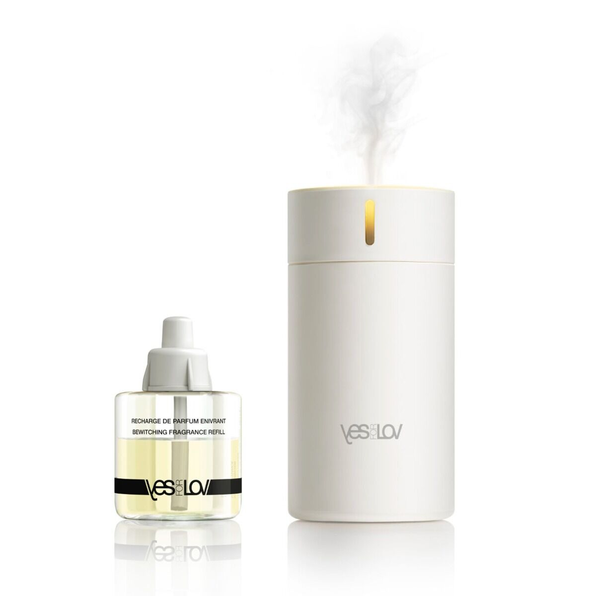 Ароматичний дифузор YESforLOV LOV'space + рефіл Bewitching Fragrance Refill