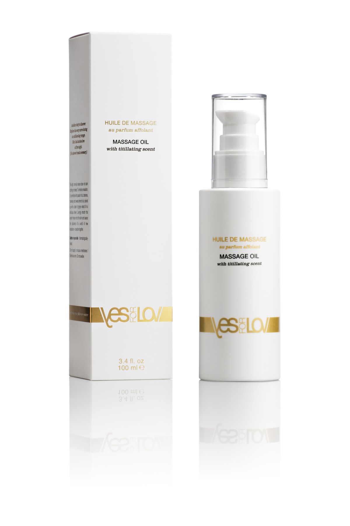 Масажна олія YESforLOV MASSAGE OIL with titillating scent 100 мл