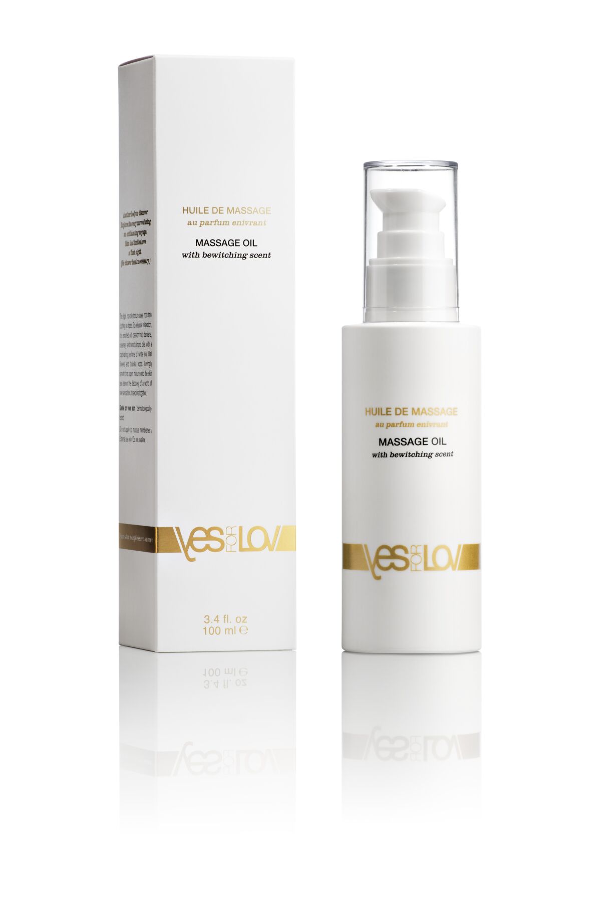 Масажна олія YESforLOV MASSAGE OIL with bewitching scent 100 мл