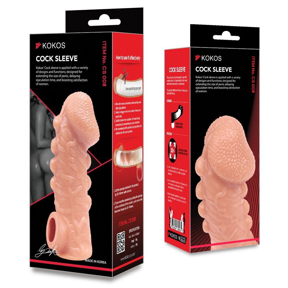 Насадка на член Kokos Cock Sleeve CS 008 S