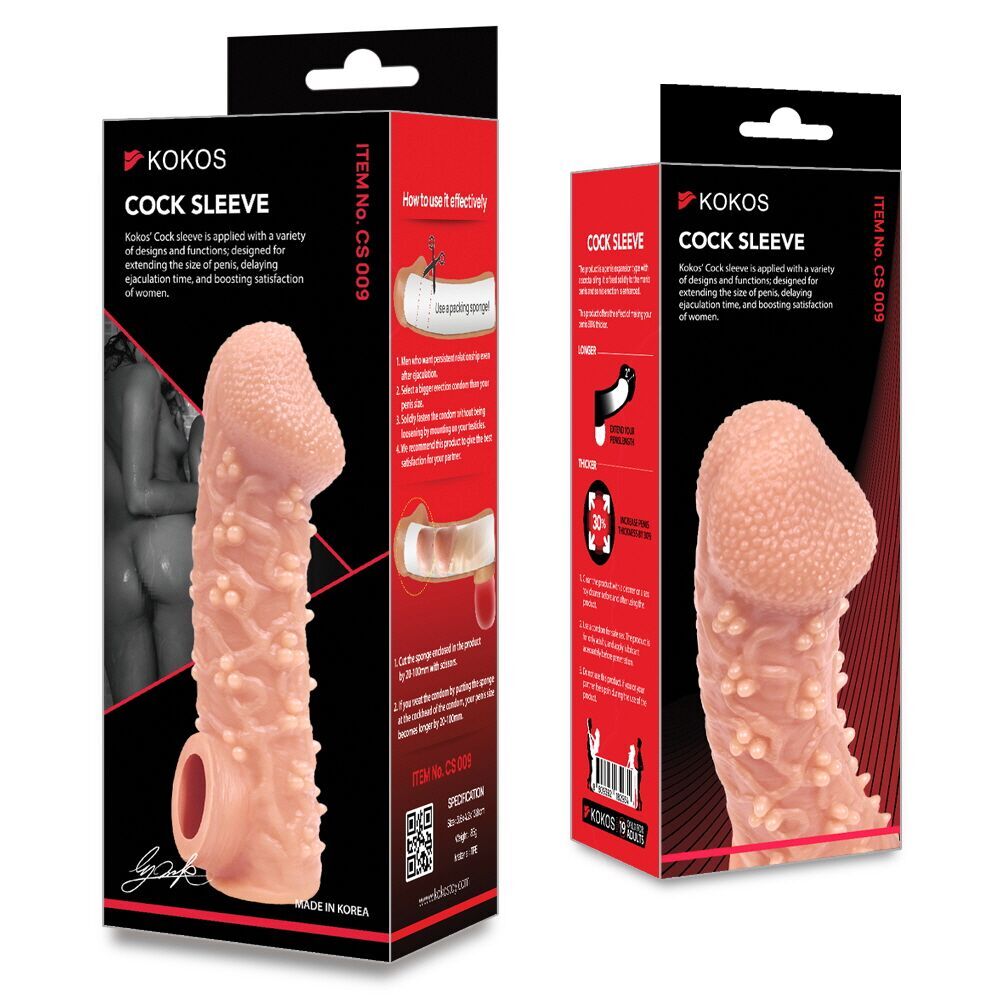 Насадка на член Kokos Cock Sleeve CS 009 S