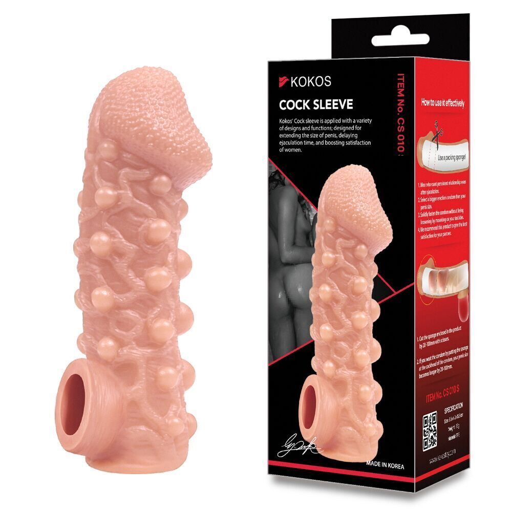 Насадка на член Kokos Cock Sleeve CS 010 S (м'яте паковання!!!)