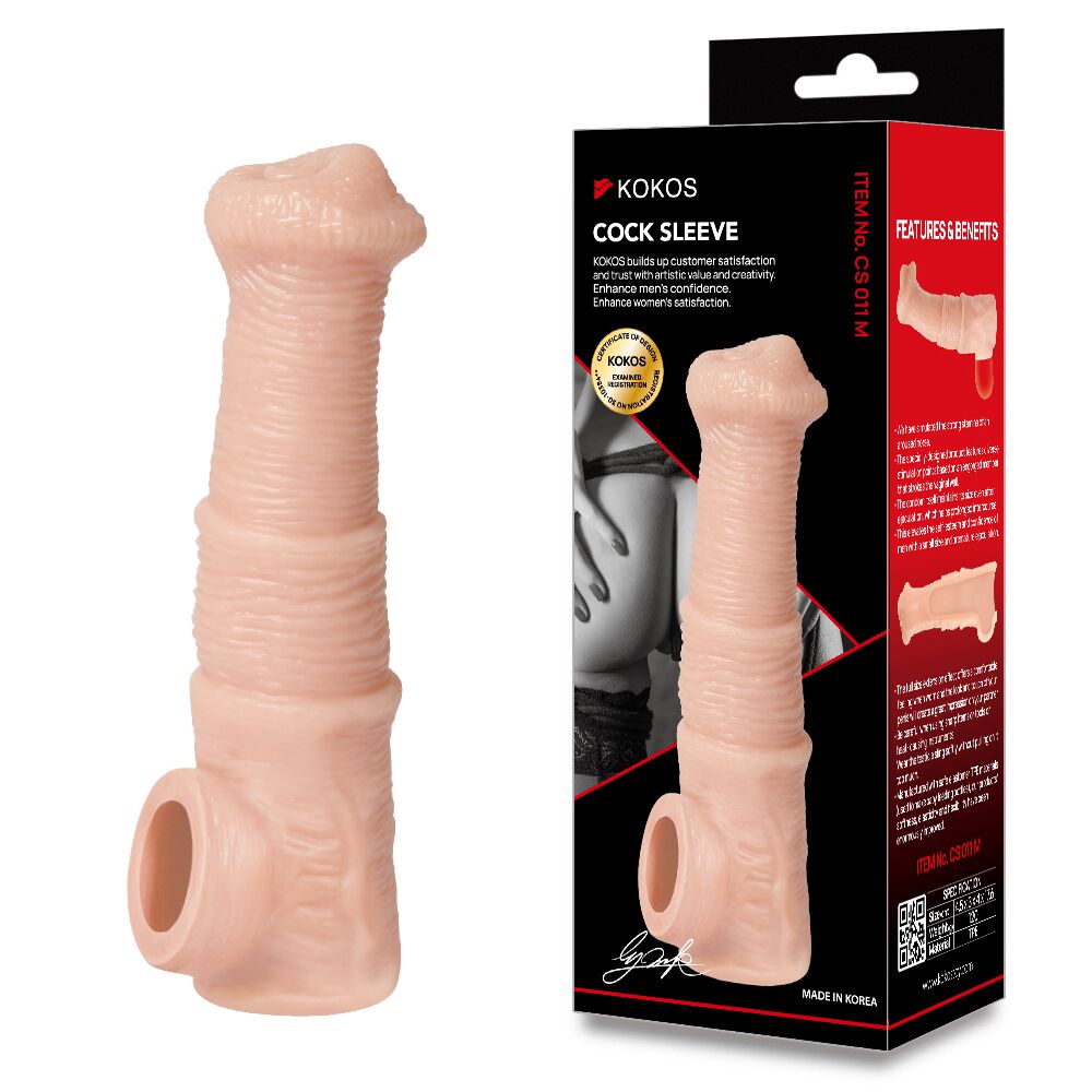 Насадка на член Kokos Cock Sleeve CS 011 M