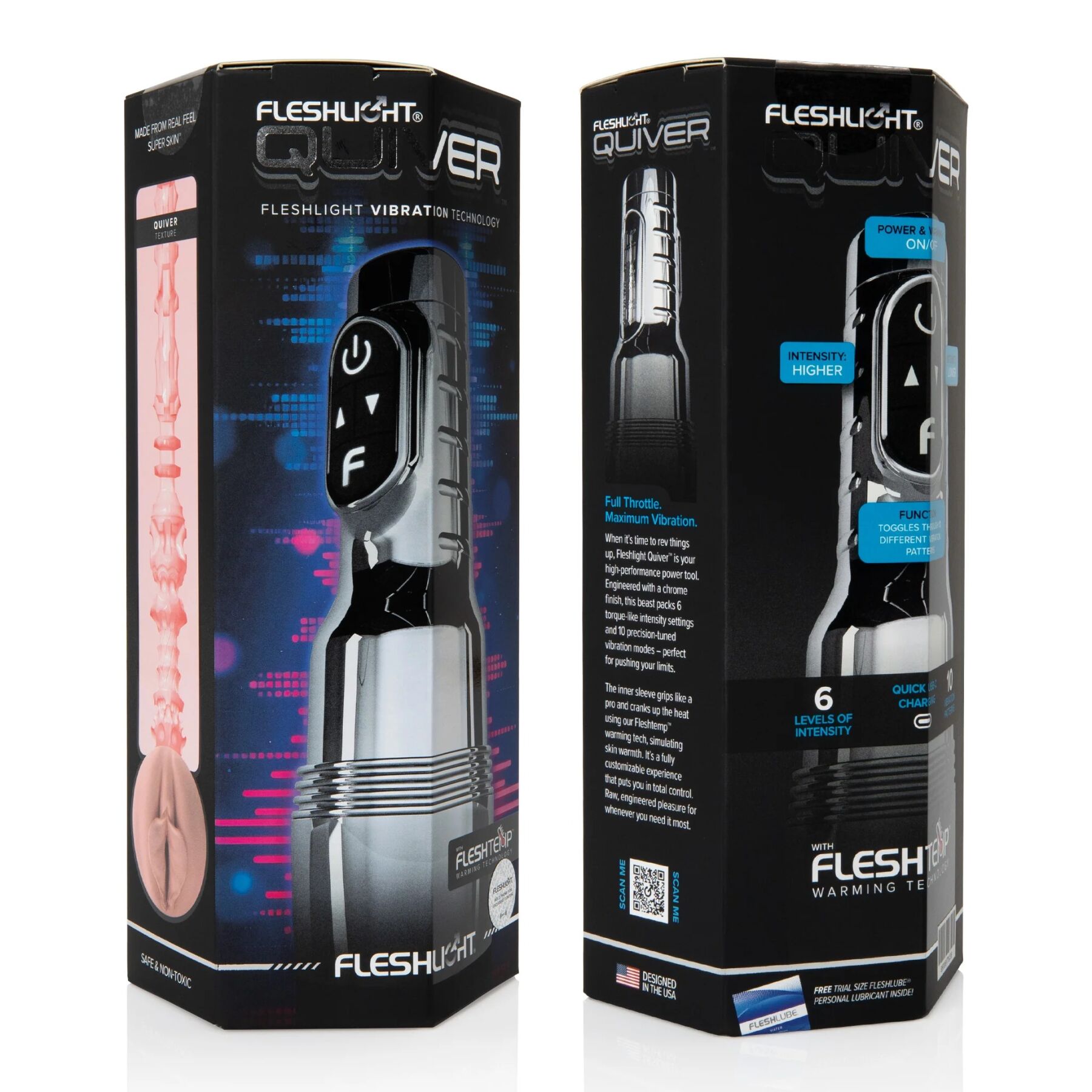 Вібромастурбатор Fleshlight Pink Quiver