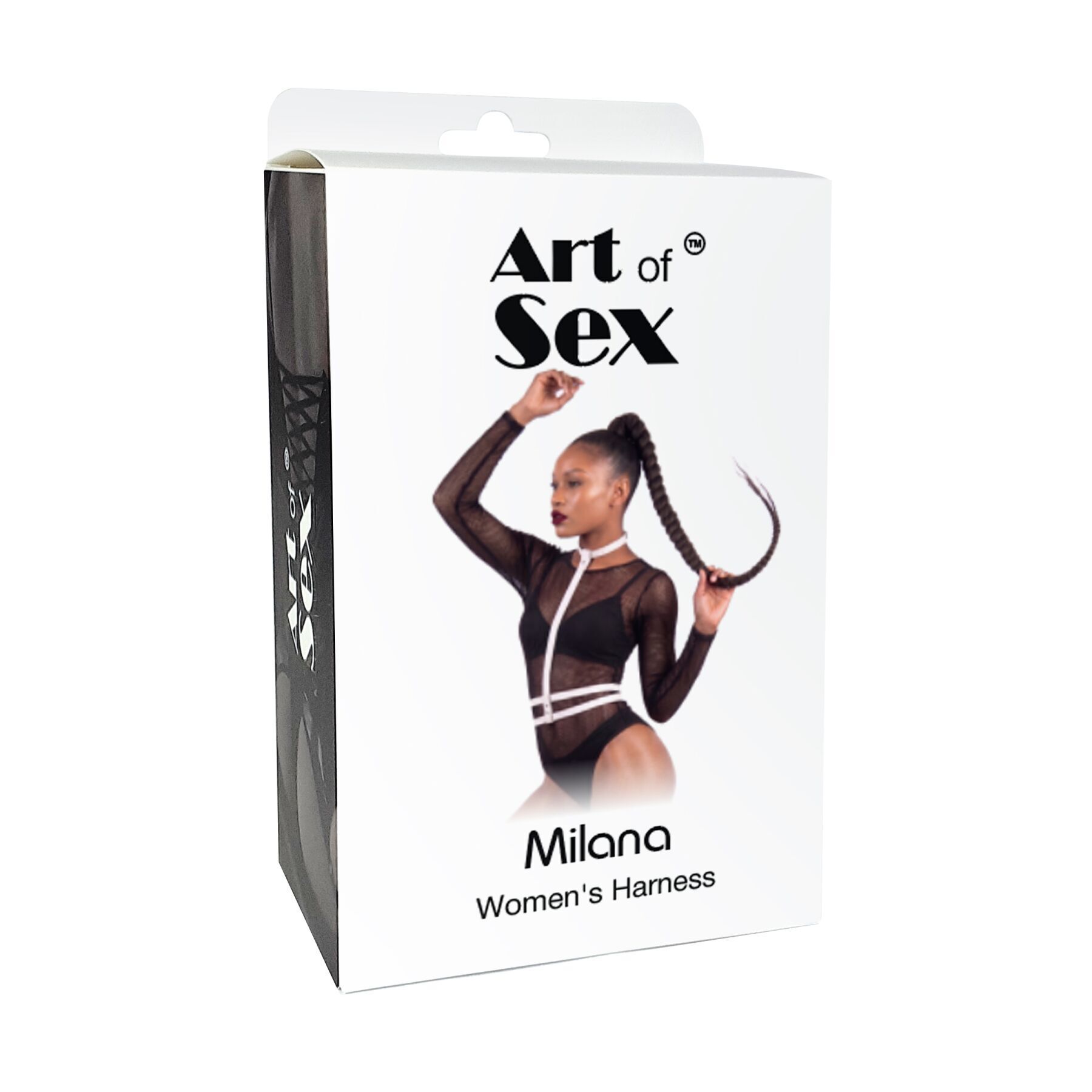 Женская портупея Art of Sex - Milana, экокожа, размер XS-2XL, цвет красный