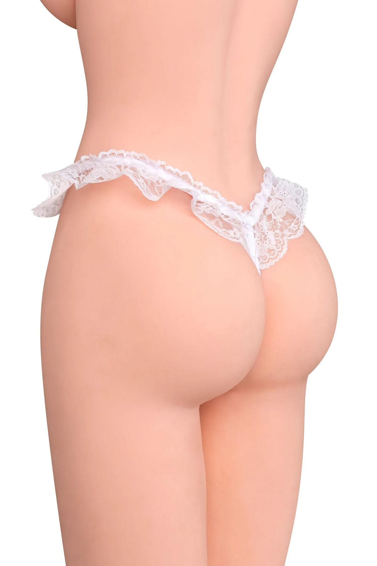 Трусики з перлинами Fashion Secret Romance White