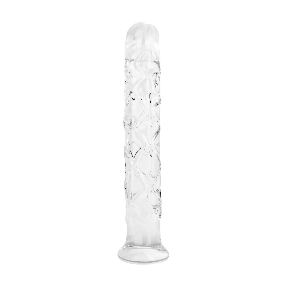 Стеклянный фаллоимитатор Gildo Textured Glass Dildo No. 36