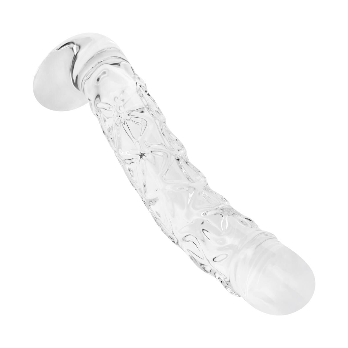 Стеклянный фаллоимитатор Gildo Textured Glass Dildo No. 36
