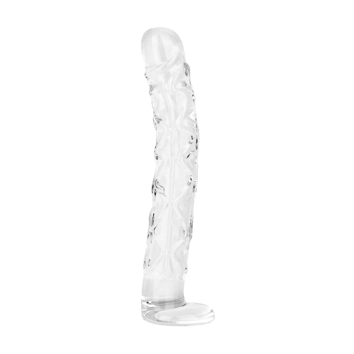Стеклянный фаллоимитатор Gildo Textured Glass Dildo No. 36