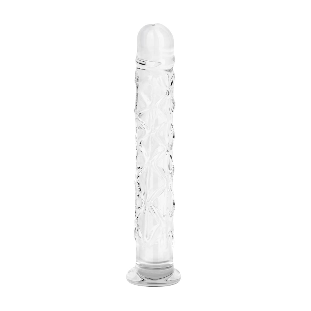 Стеклянный фаллоимитатор Gildo Textured Glass Dildo No. 36